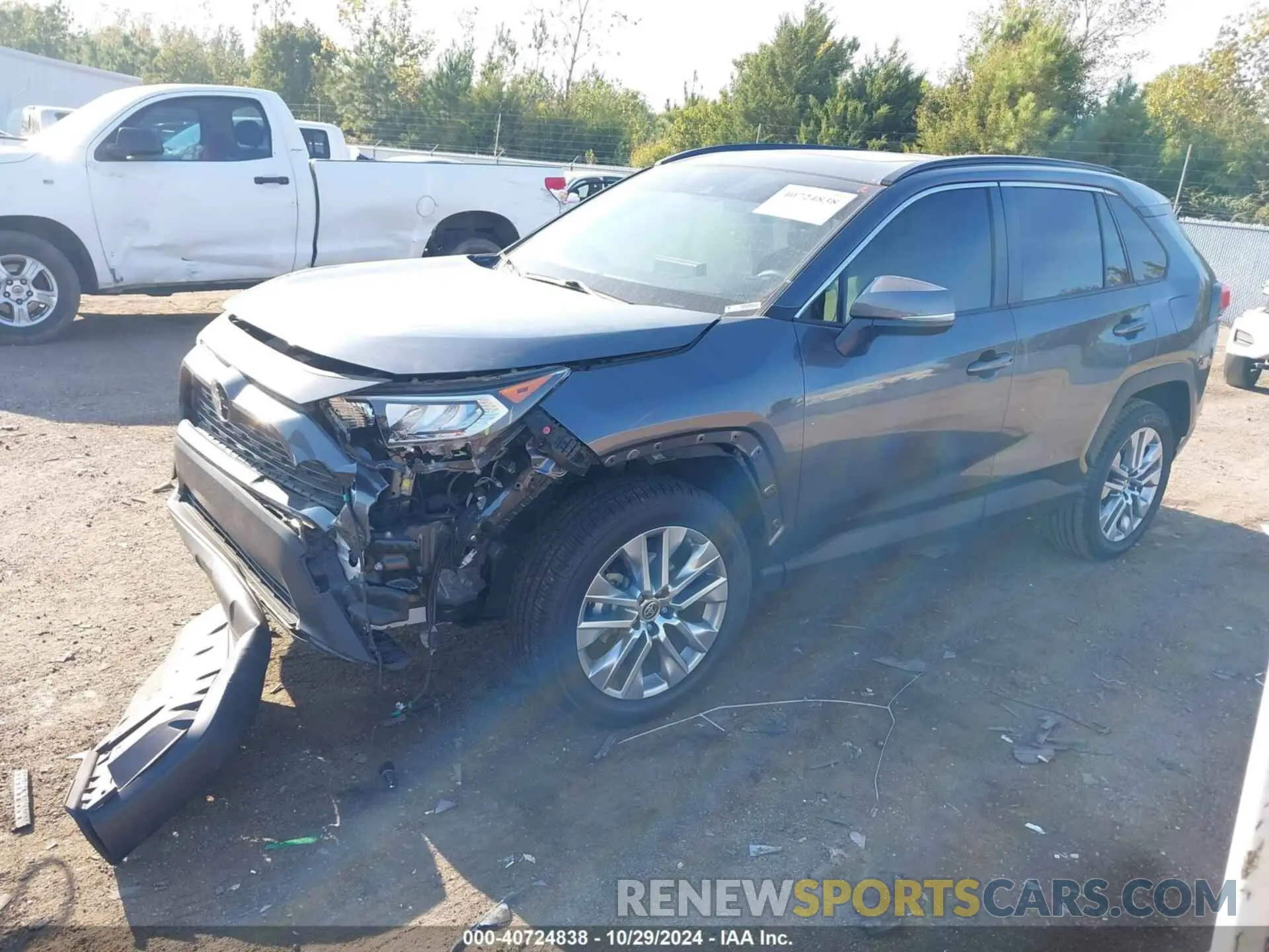2 Photograph of a damaged car JTMC1RFV0KD036087 TOYOTA RAV4 2019