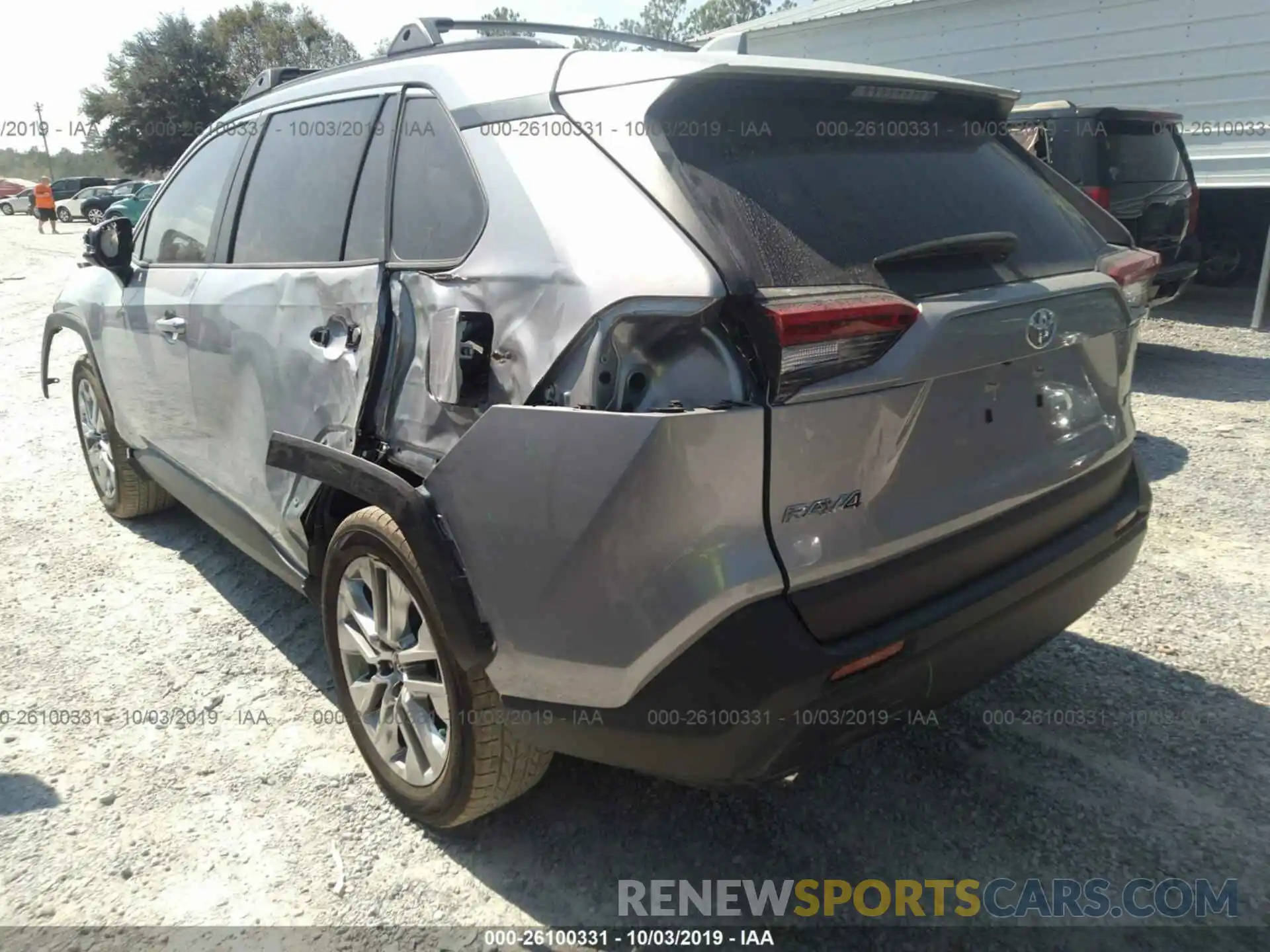 3 Photograph of a damaged car JTMC1RFV0KD506554 TOYOTA RAV4 2019