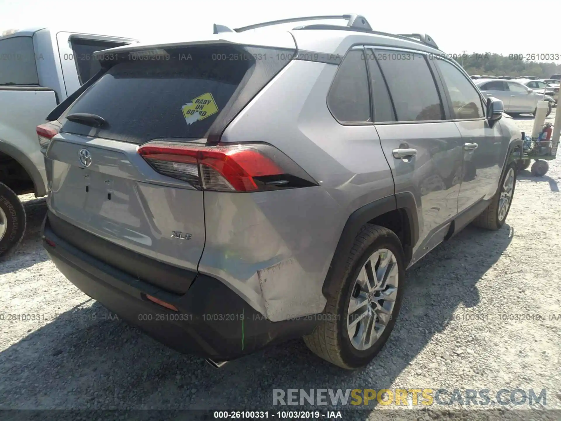 4 Photograph of a damaged car JTMC1RFV0KD506554 TOYOTA RAV4 2019