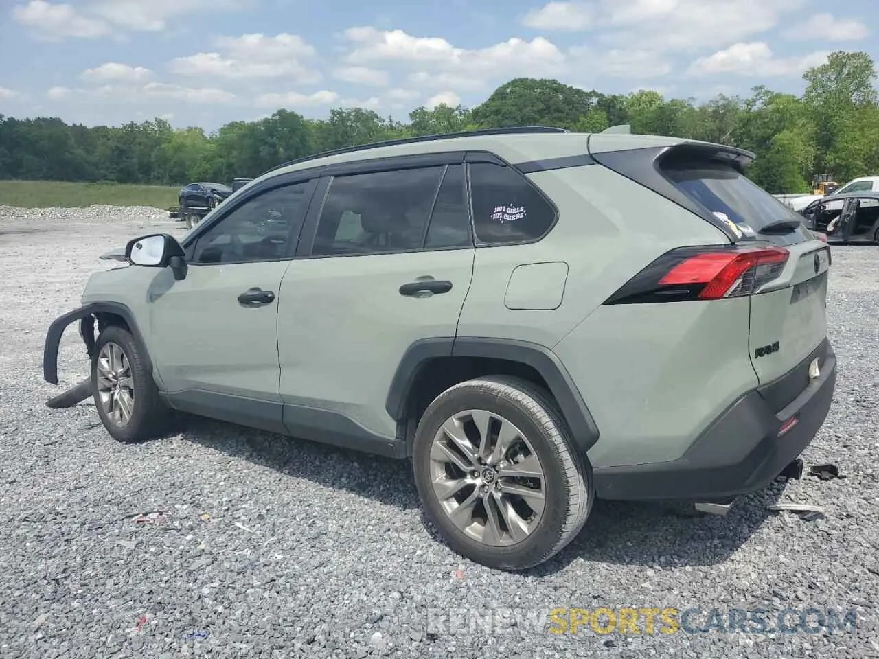 2 Photograph of a damaged car JTMC1RFV0KD508109 TOYOTA RAV4 2019