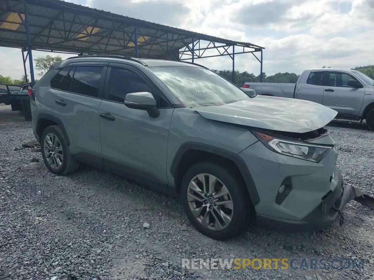 4 Photograph of a damaged car JTMC1RFV0KD508109 TOYOTA RAV4 2019