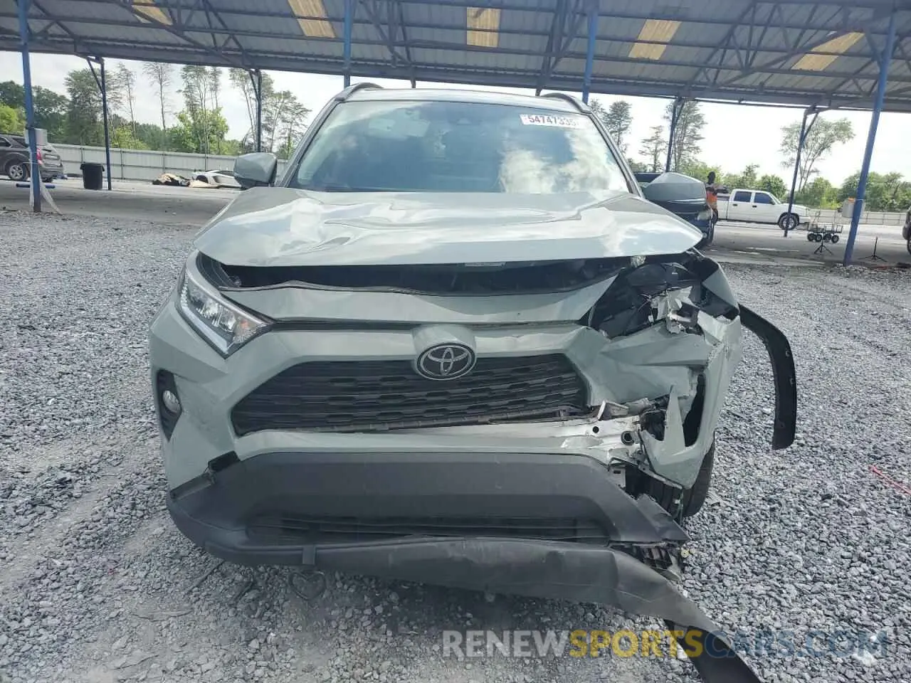 5 Photograph of a damaged car JTMC1RFV0KD508109 TOYOTA RAV4 2019