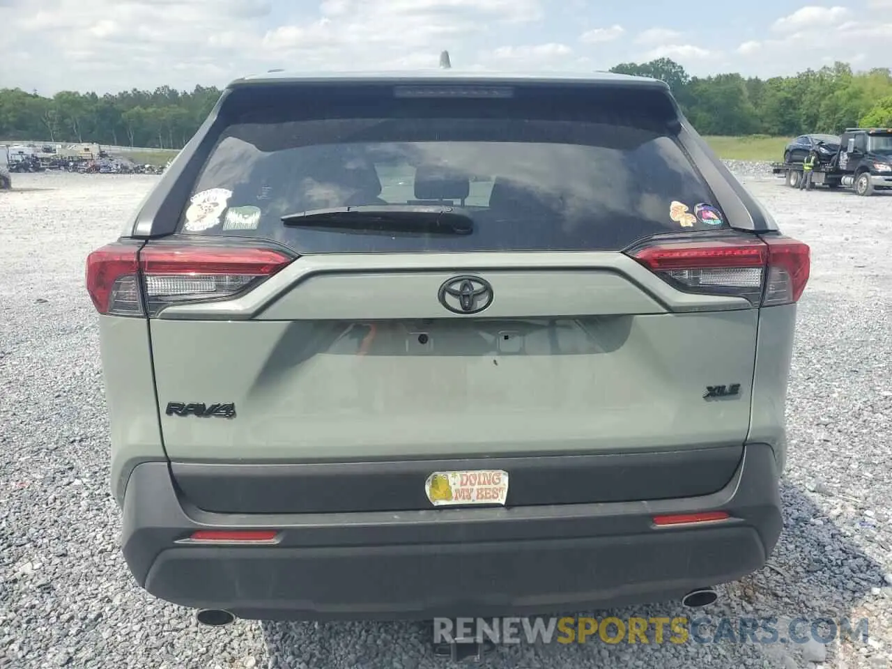 6 Photograph of a damaged car JTMC1RFV0KD508109 TOYOTA RAV4 2019