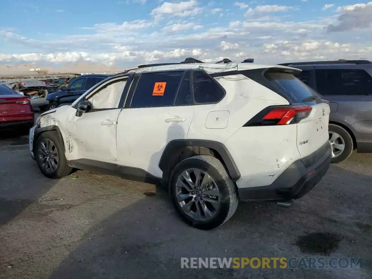 2 Photograph of a damaged car JTMC1RFV0KJ001910 TOYOTA RAV4 2019