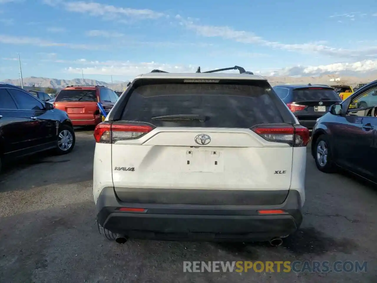 6 Photograph of a damaged car JTMC1RFV0KJ001910 TOYOTA RAV4 2019