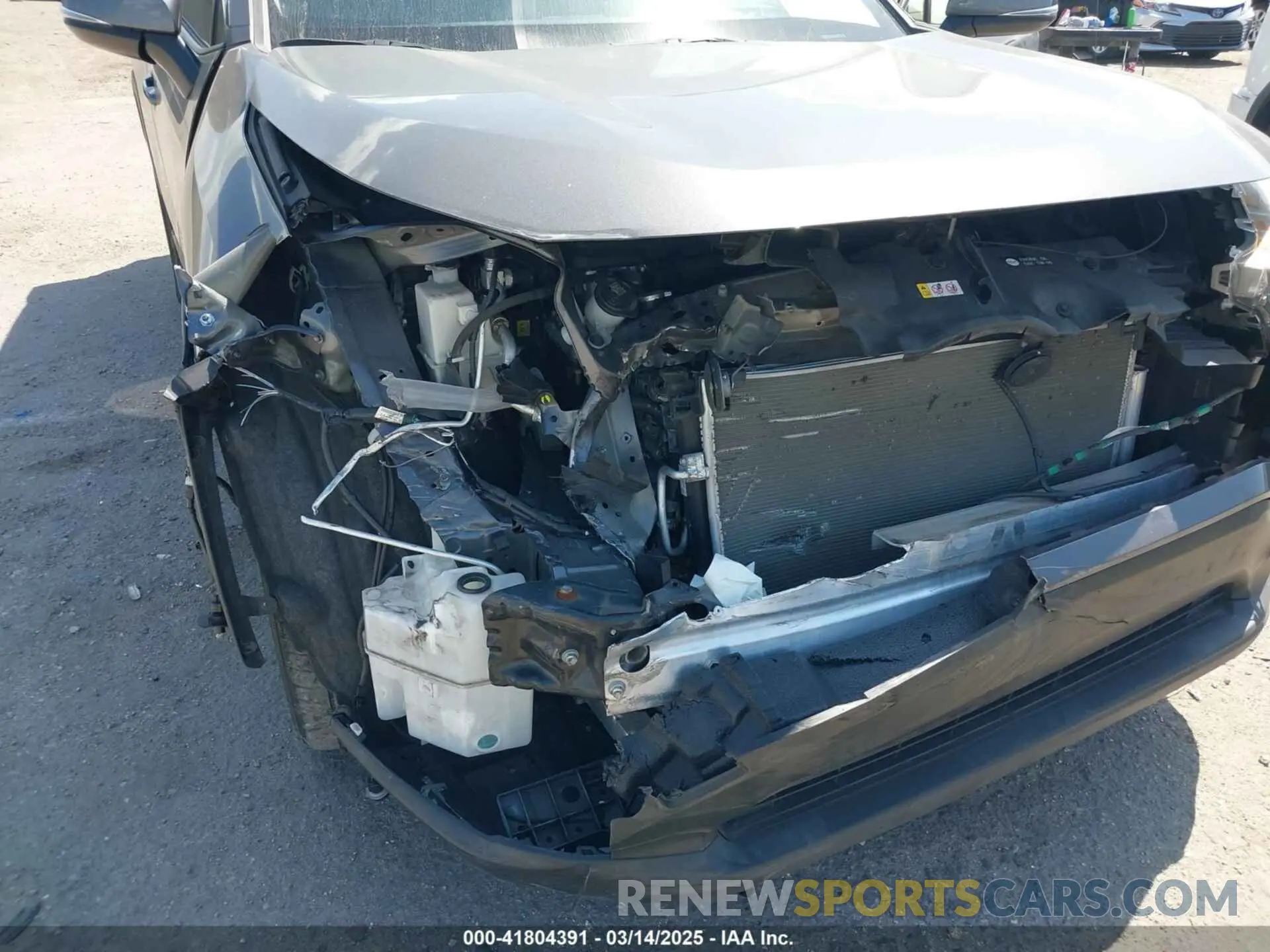 6 Photograph of a damaged car JTMC1RFV0KJ012728 TOYOTA RAV4 2019