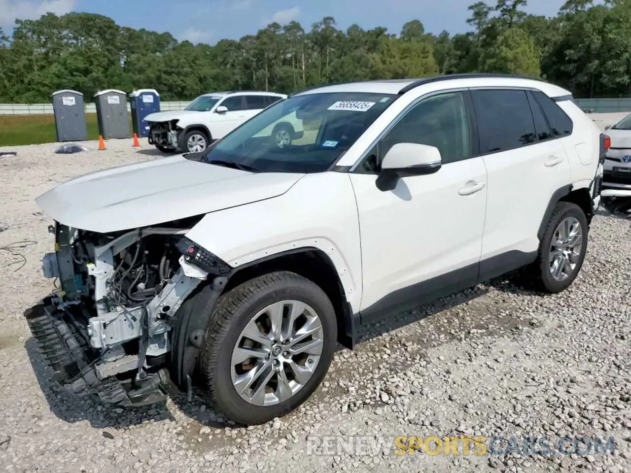 1 Photograph of a damaged car JTMC1RFV1KD022912 TOYOTA RAV4 2019