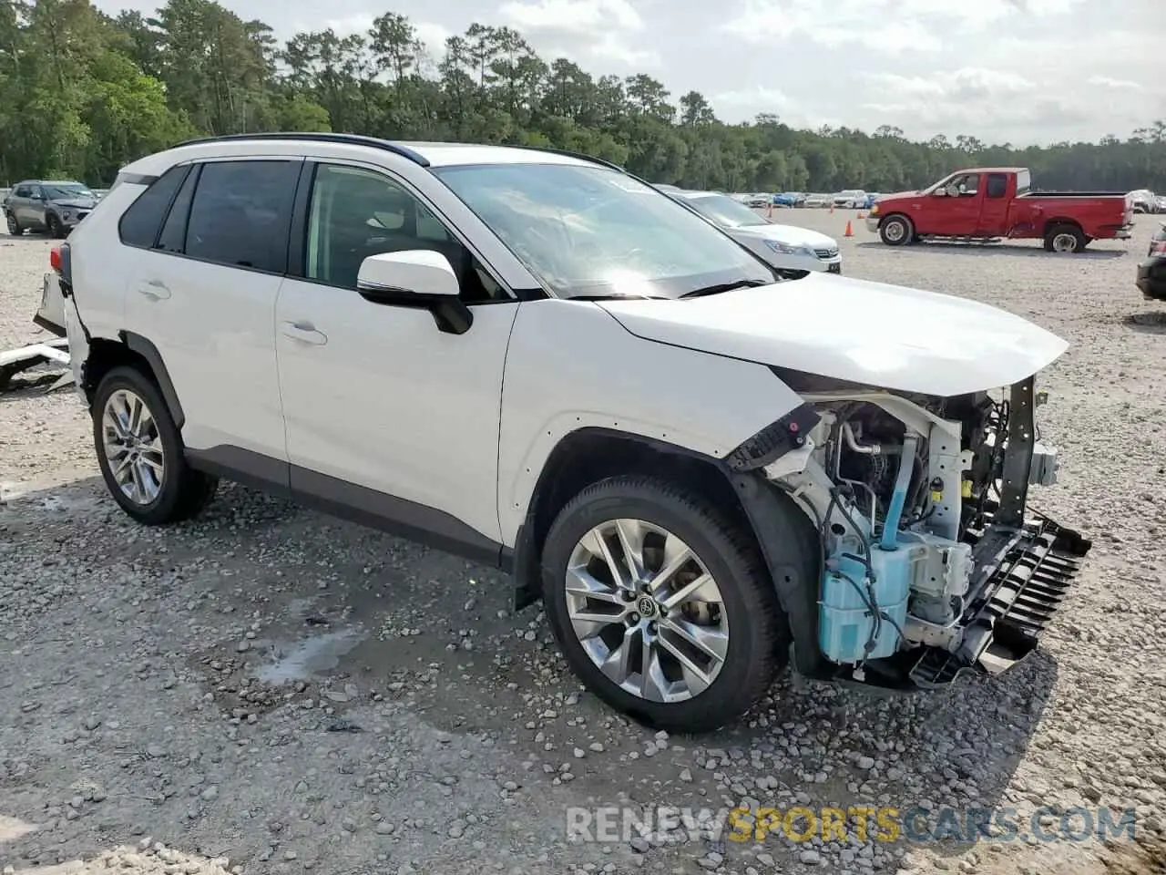 4 Photograph of a damaged car JTMC1RFV1KD022912 TOYOTA RAV4 2019