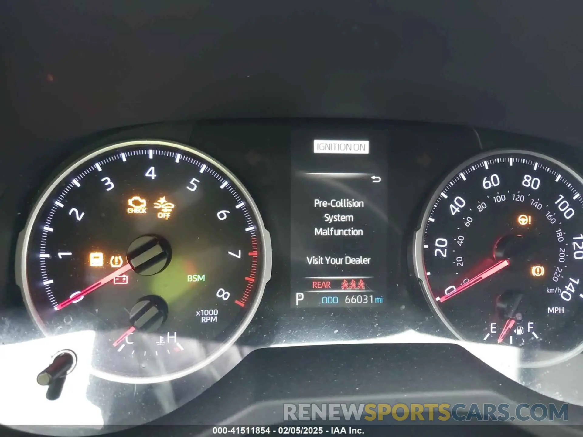 7 Photograph of a damaged car JTMC1RFV1KD026197 TOYOTA RAV4 2019