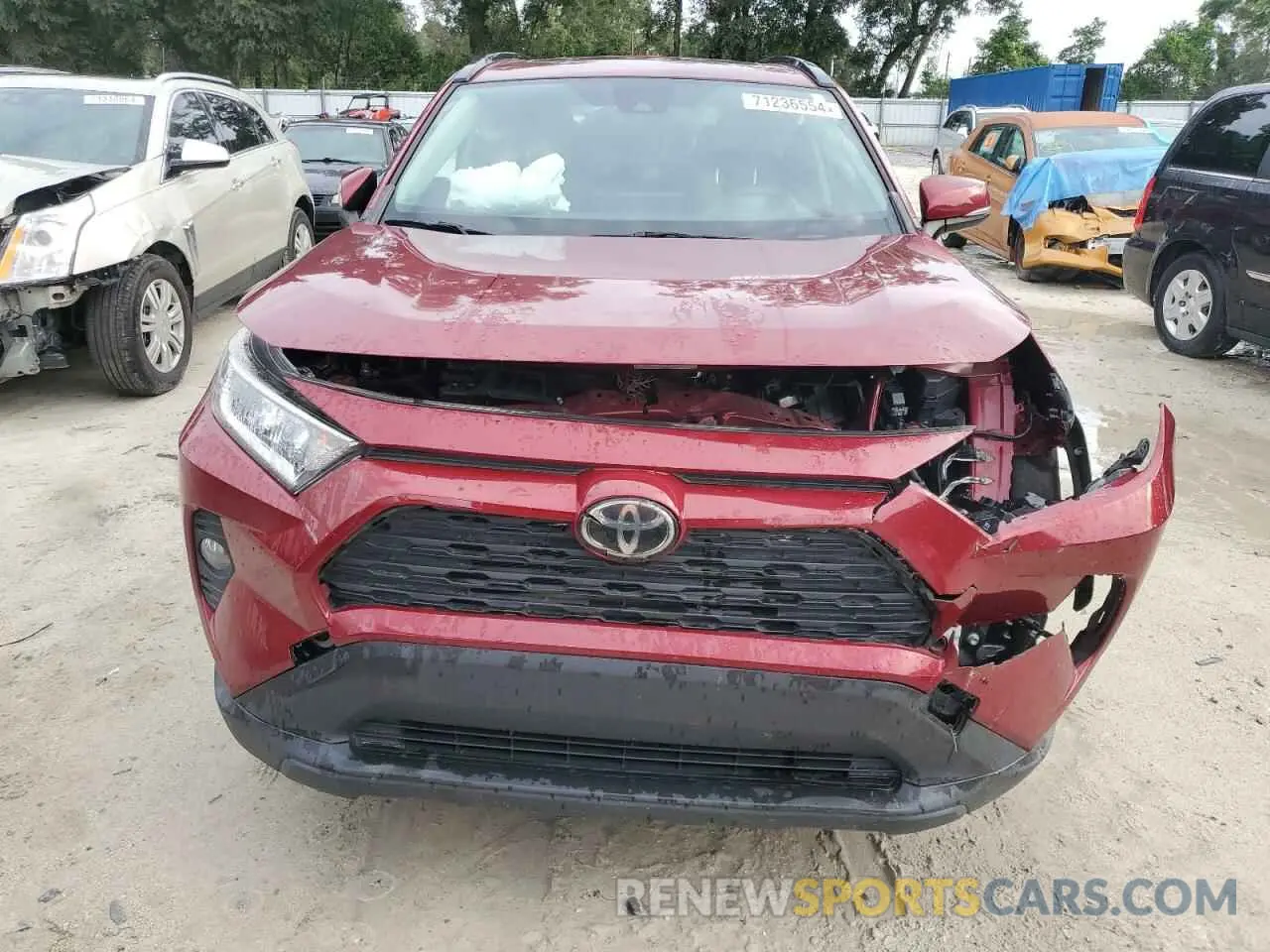 5 Photograph of a damaged car JTMC1RFV1KD033974 TOYOTA RAV4 2019