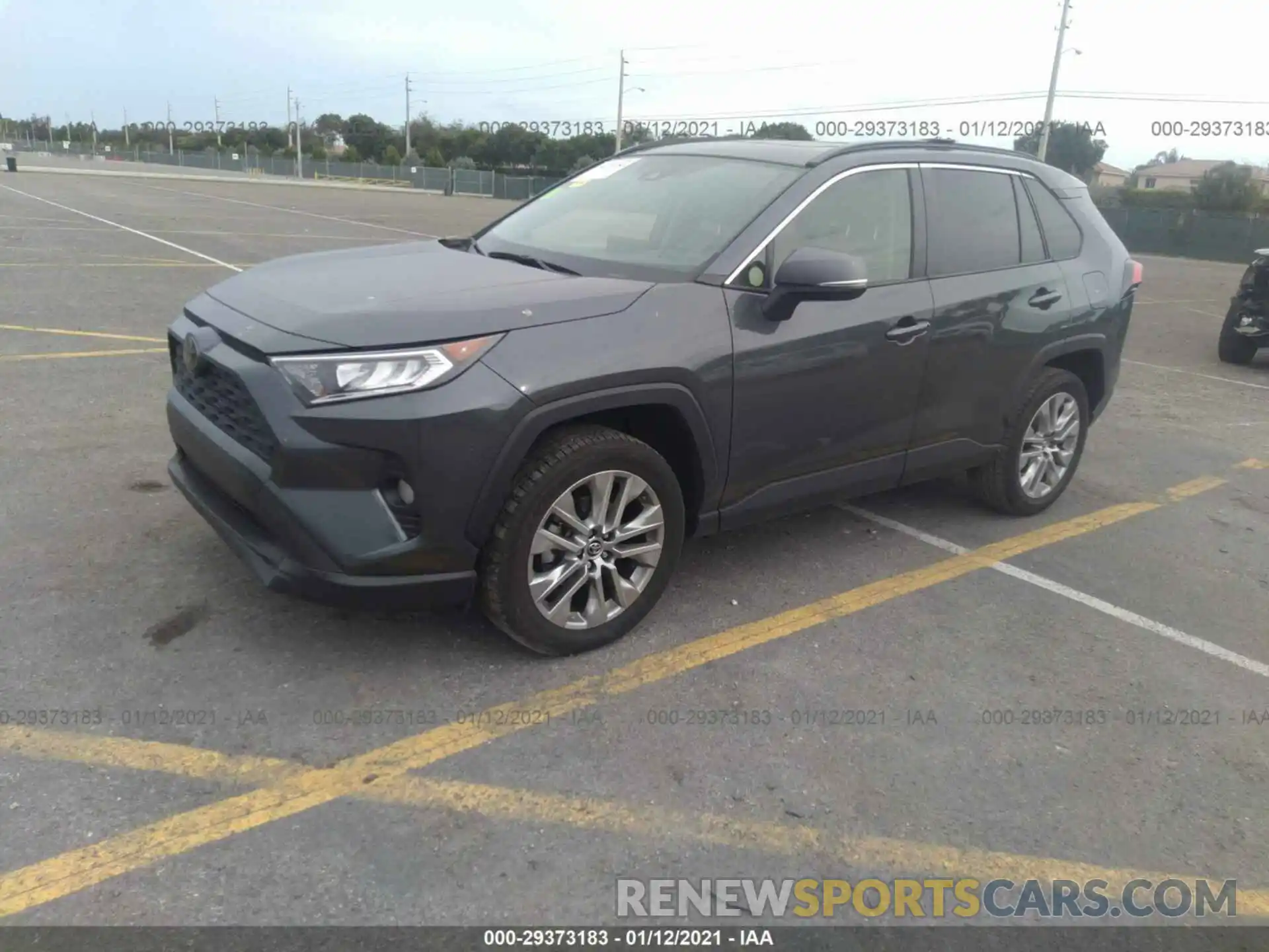 2 Photograph of a damaged car JTMC1RFV1KD514906 TOYOTA RAV4 2019