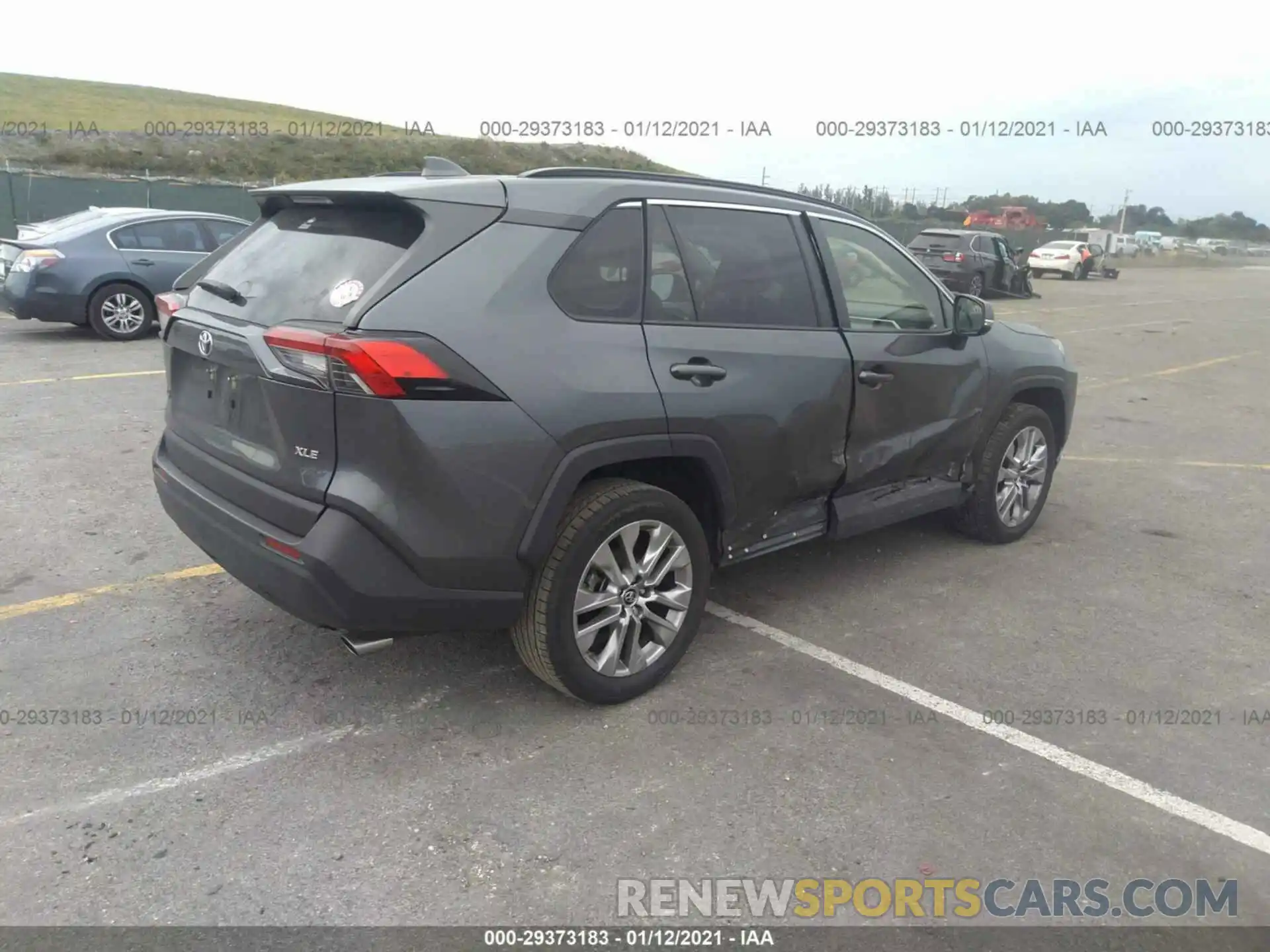 4 Photograph of a damaged car JTMC1RFV1KD514906 TOYOTA RAV4 2019