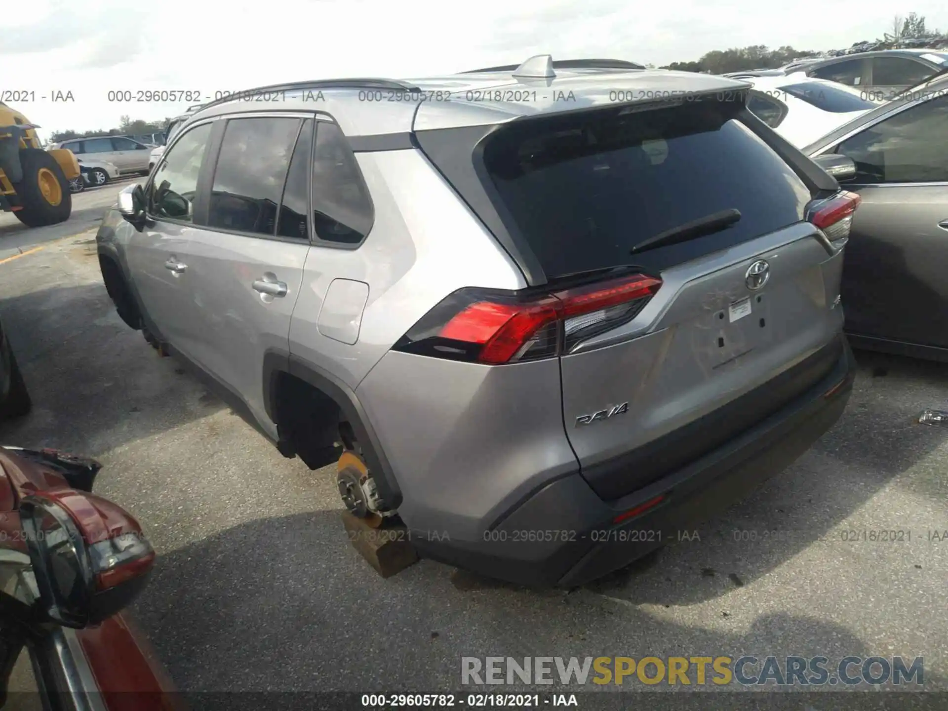 3 Photograph of a damaged car JTMC1RFV1KJ001527 TOYOTA RAV4 2019