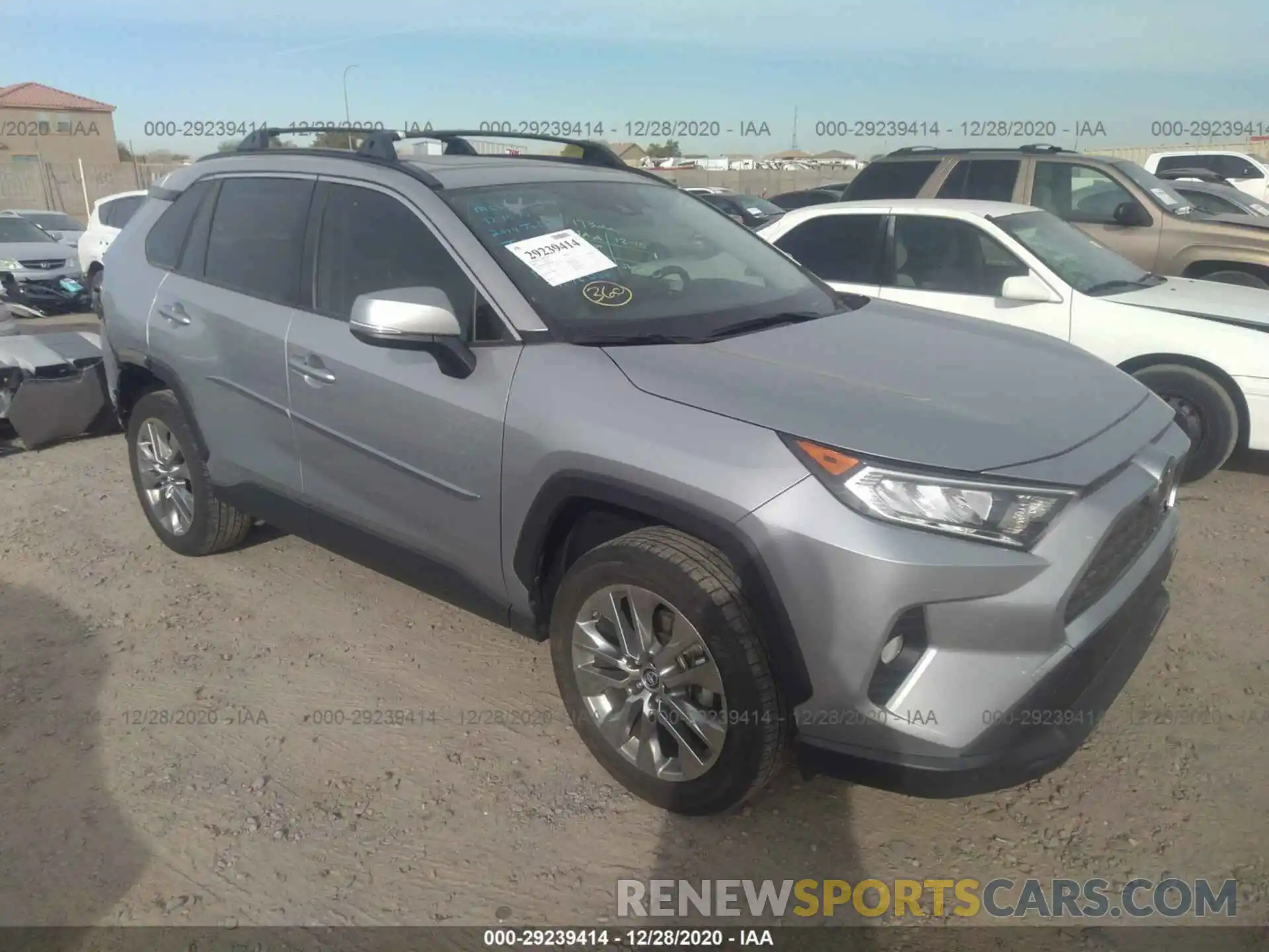 1 Photograph of a damaged car JTMC1RFV1KJ010440 TOYOTA RAV4 2019