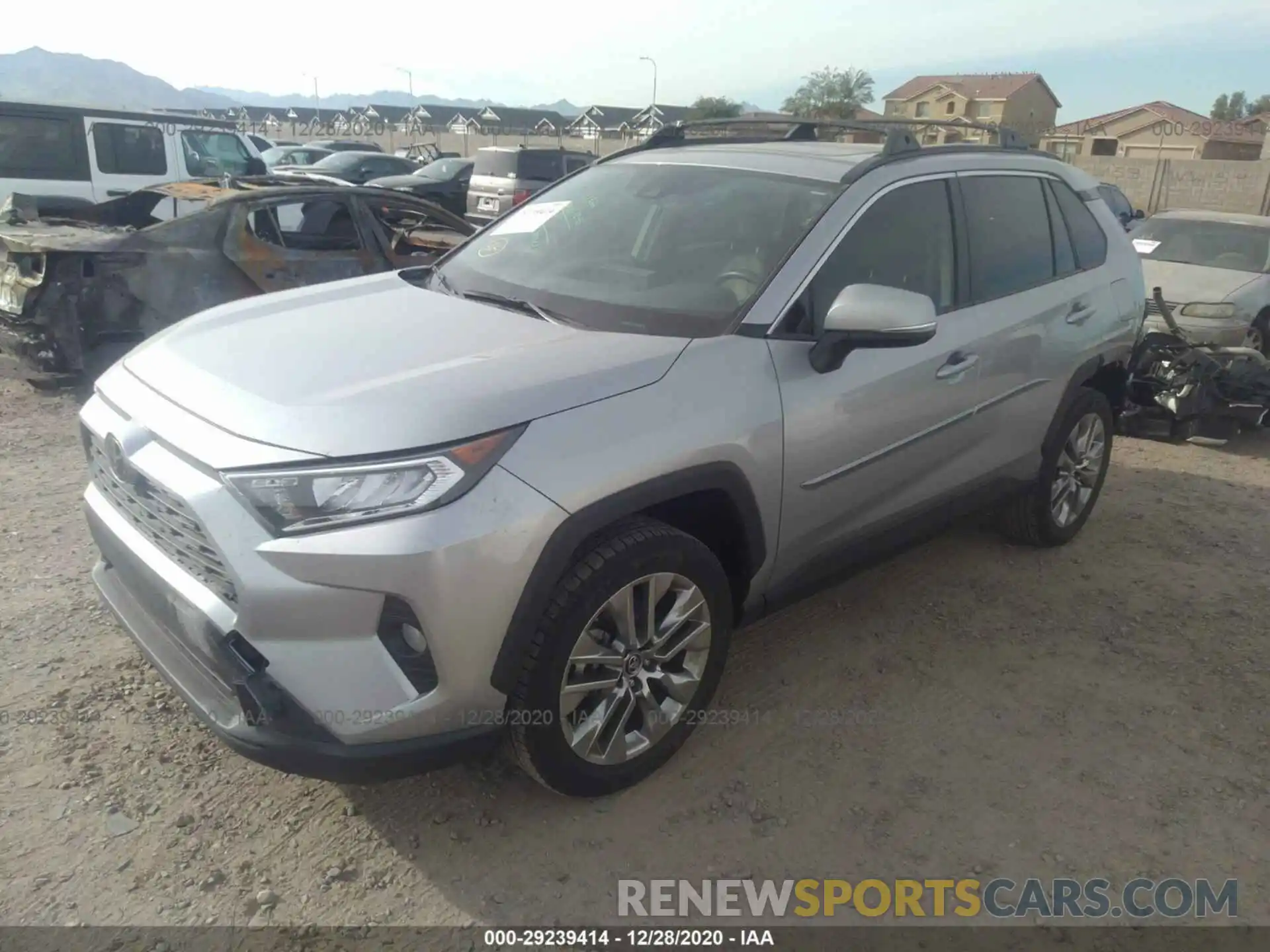 2 Photograph of a damaged car JTMC1RFV1KJ010440 TOYOTA RAV4 2019