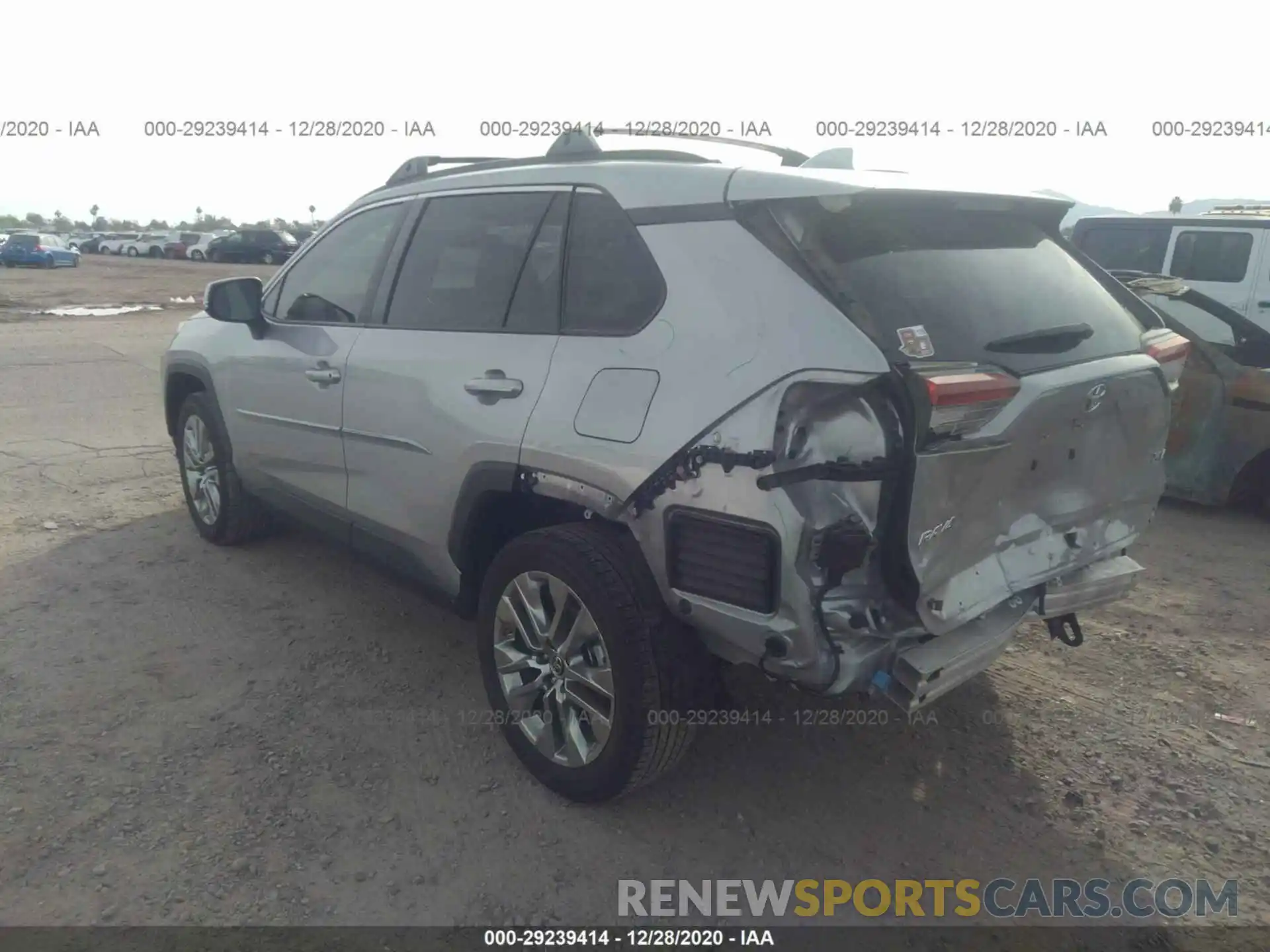 3 Photograph of a damaged car JTMC1RFV1KJ010440 TOYOTA RAV4 2019