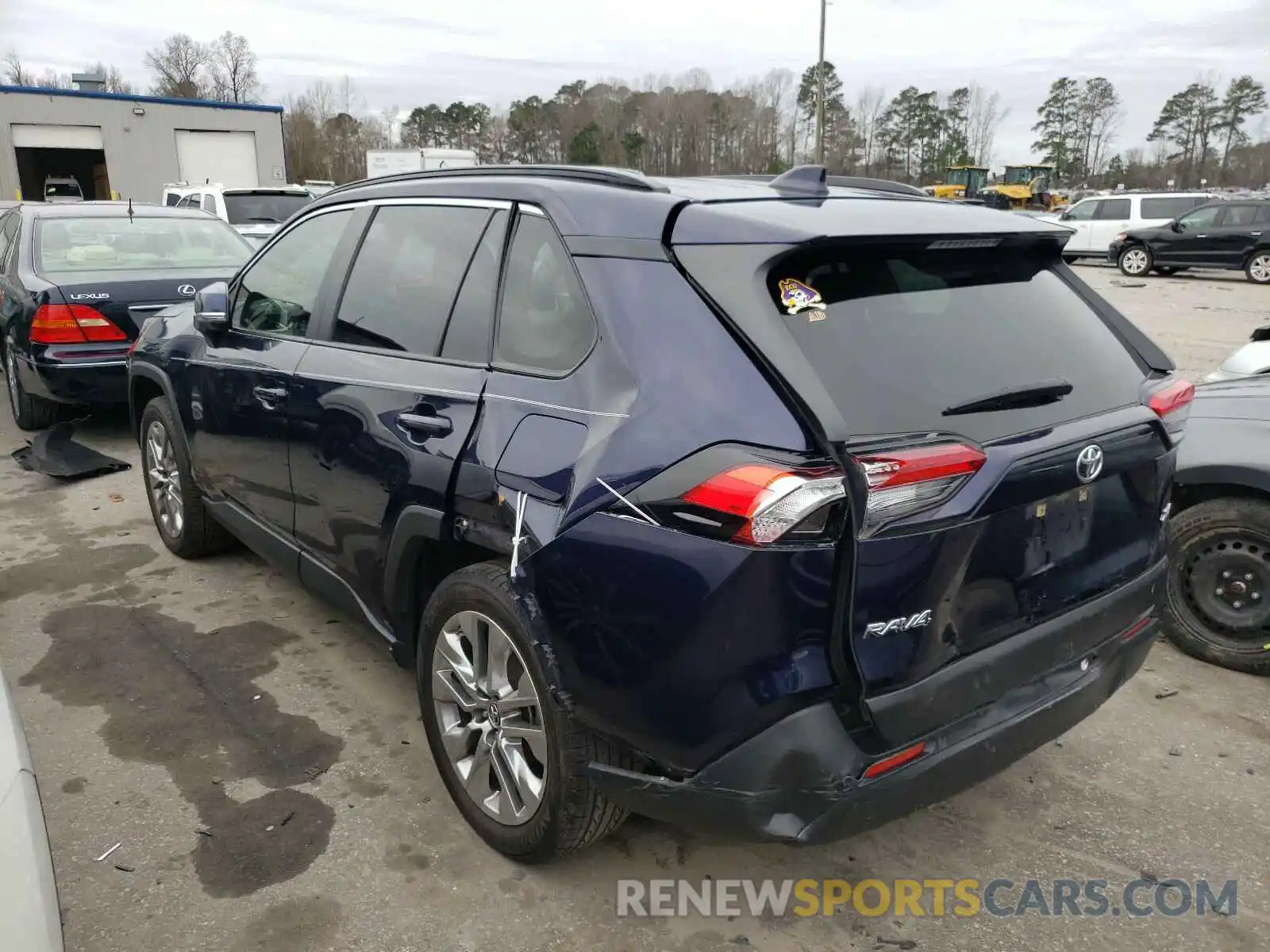 3 Photograph of a damaged car JTMC1RFV2KD004340 TOYOTA RAV4 2019