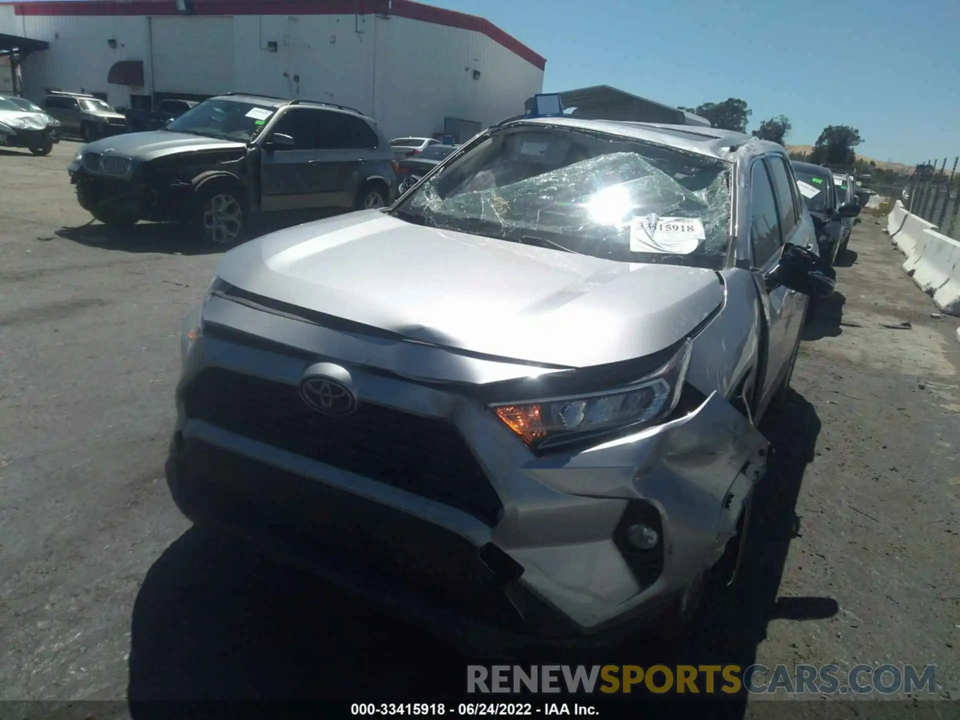 6 Photograph of a damaged car JTMC1RFV2KD035281 TOYOTA RAV4 2019