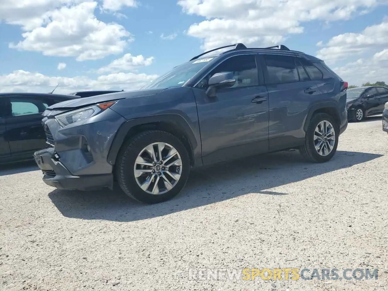 1 Photograph of a damaged car JTMC1RFV2KD502344 TOYOTA RAV4 2019