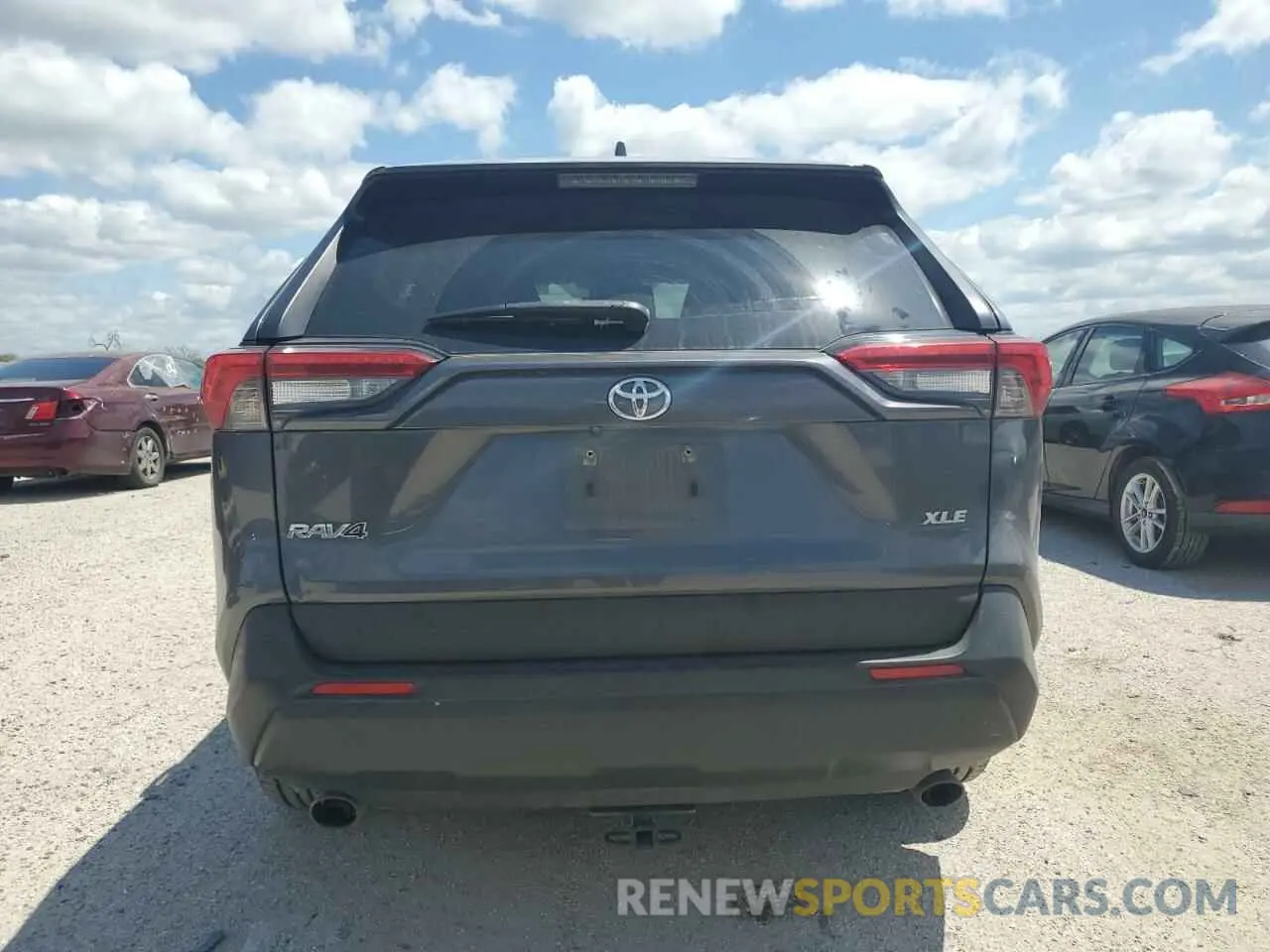 6 Photograph of a damaged car JTMC1RFV2KD502344 TOYOTA RAV4 2019