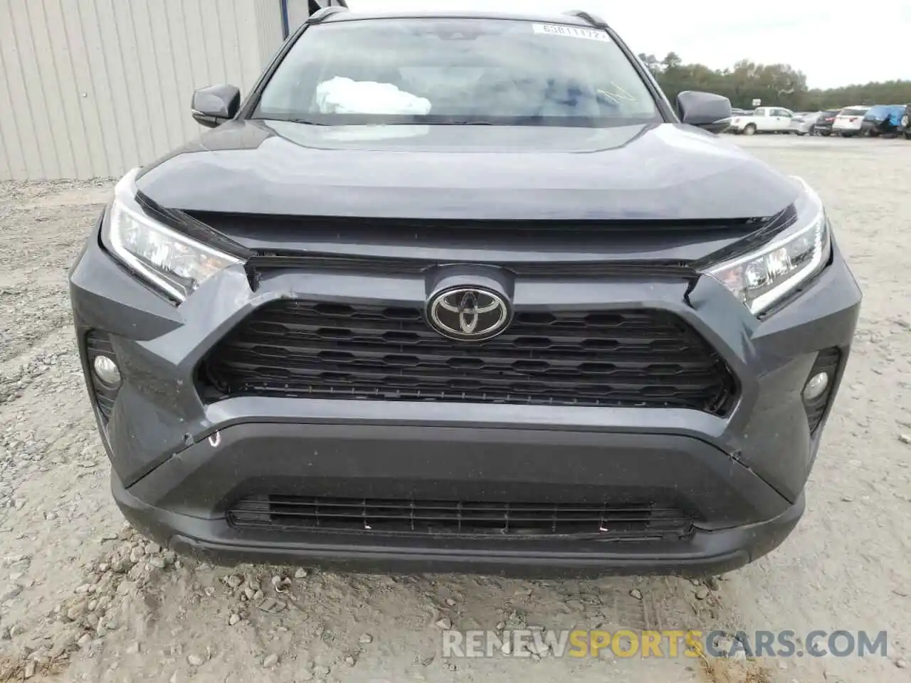 9 Photograph of a damaged car JTMC1RFV2KD504384 TOYOTA RAV4 2019