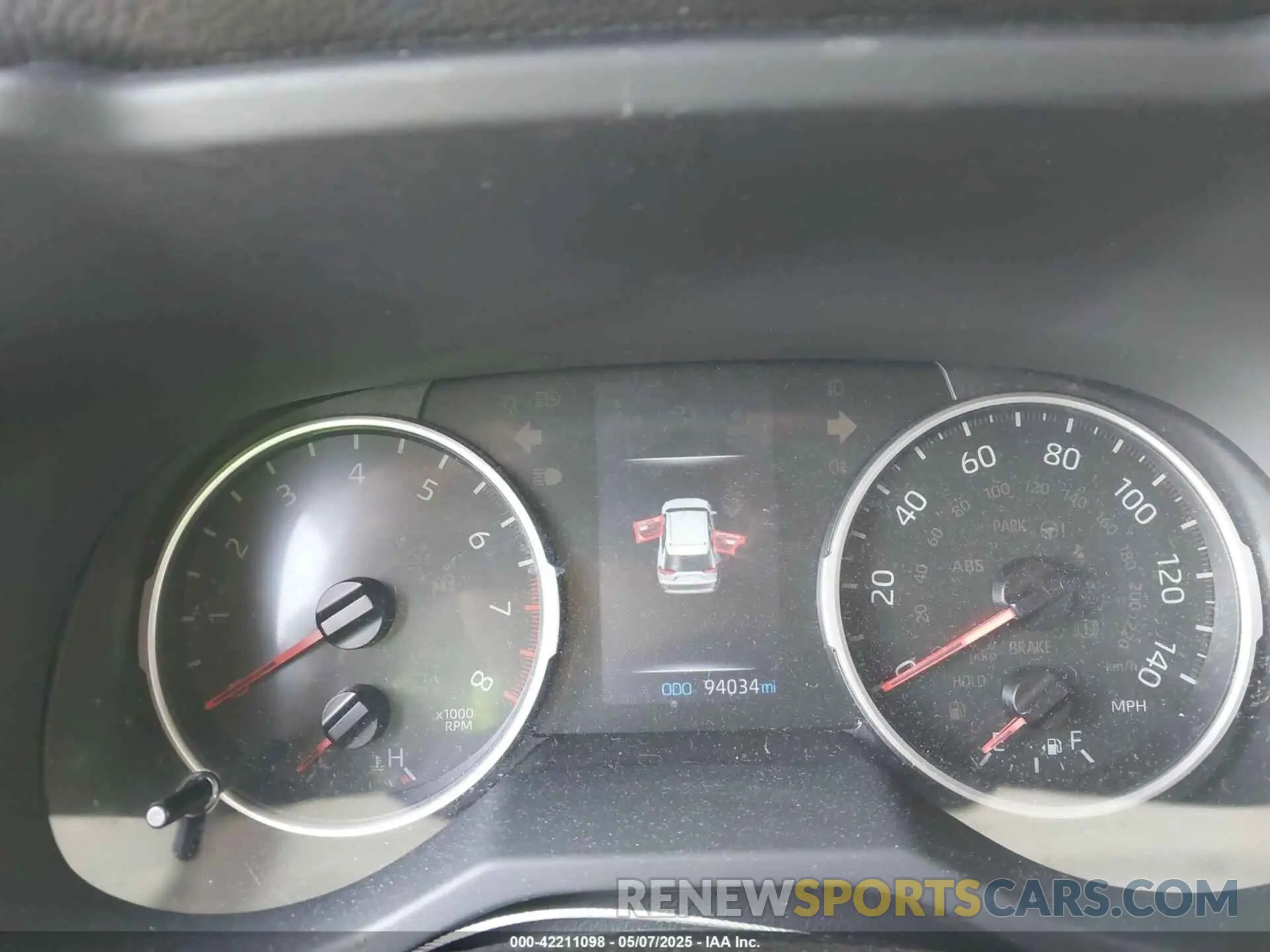 7 Photograph of a damaged car JTMC1RFV2KD504756 TOYOTA RAV4 2019