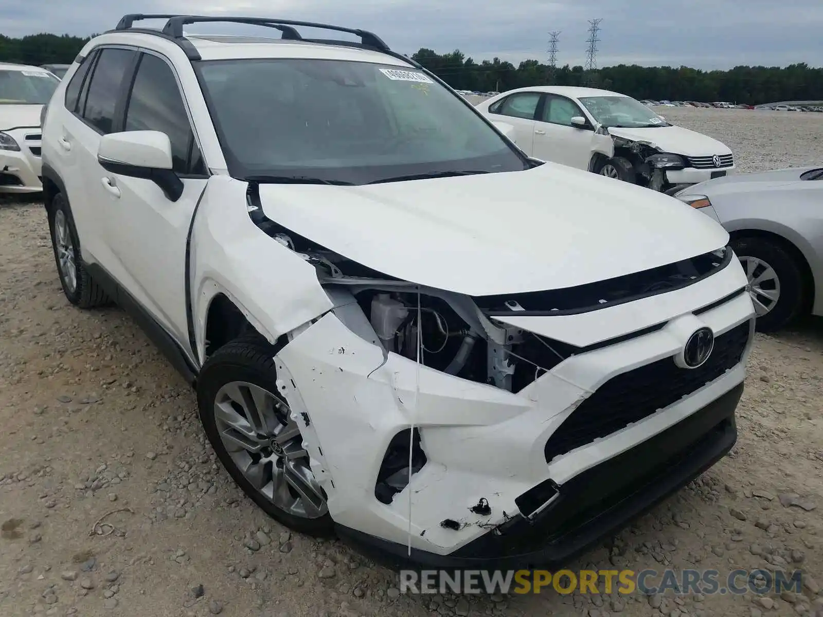 9 Photograph of a damaged car JTMC1RFV2KD516874 TOYOTA RAV4 2019