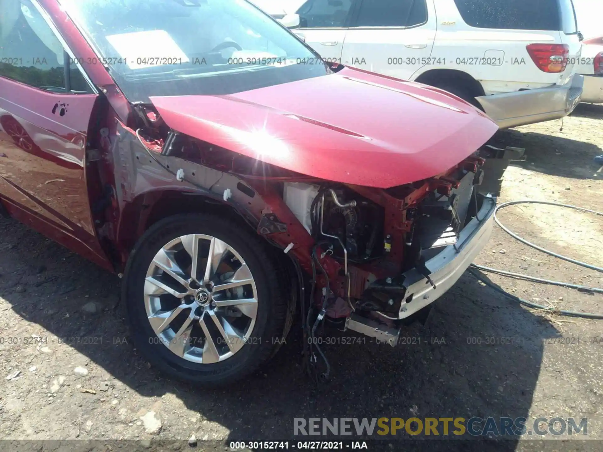 6 Photograph of a damaged car JTMC1RFV2KJ008504 TOYOTA RAV4 2019