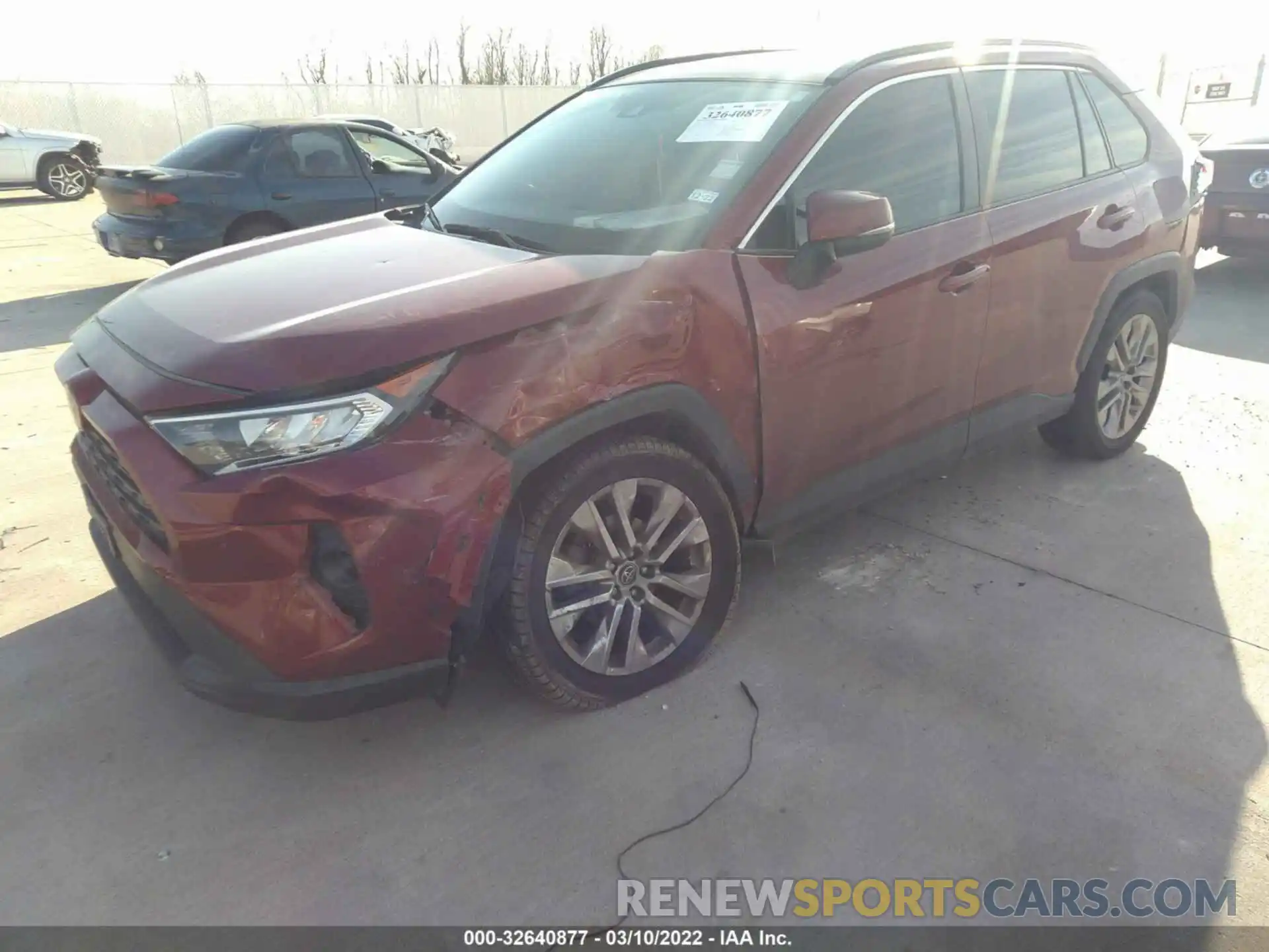 2 Photograph of a damaged car JTMC1RFV3KD003536 TOYOTA RAV4 2019