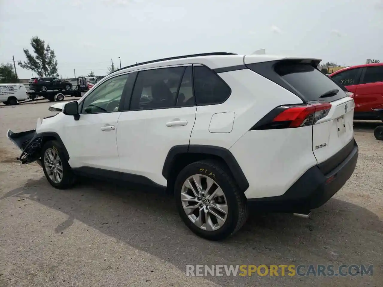 2 Photograph of a damaged car JTMC1RFV3KD029425 TOYOTA RAV4 2019