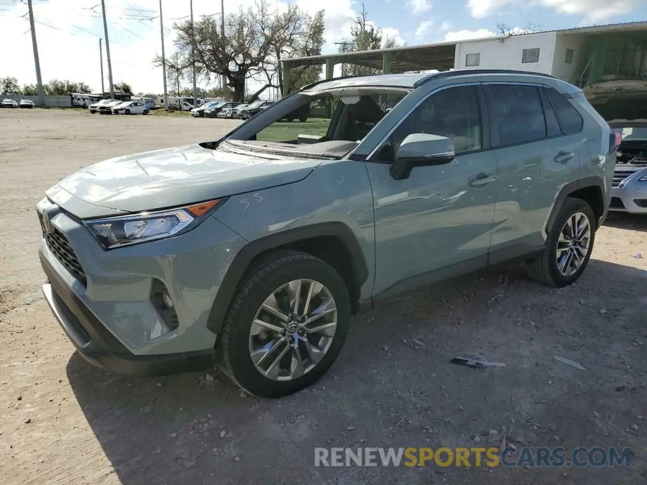 1 Photograph of a damaged car JTMC1RFV3KD036181 TOYOTA RAV4 2019