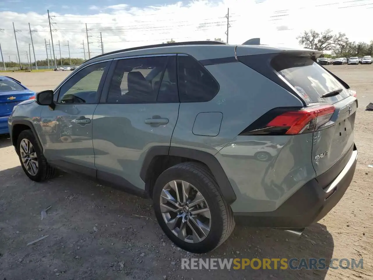 2 Photograph of a damaged car JTMC1RFV3KD036181 TOYOTA RAV4 2019