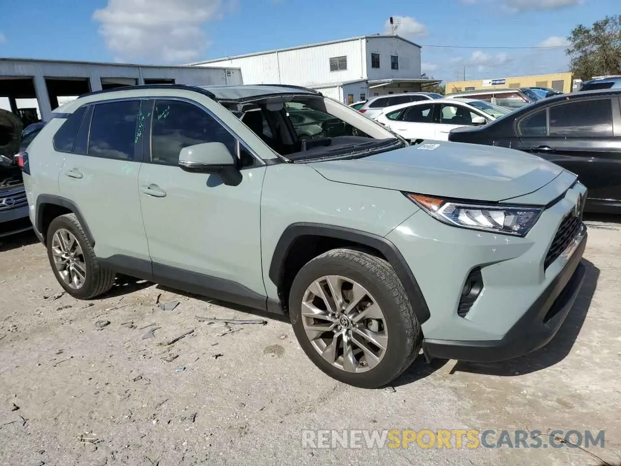 4 Photograph of a damaged car JTMC1RFV3KD036181 TOYOTA RAV4 2019