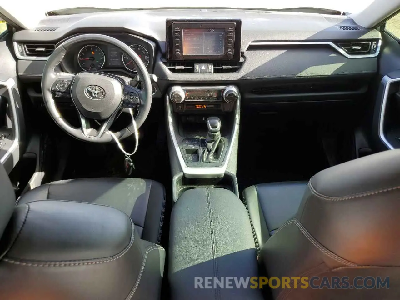 8 Photograph of a damaged car JTMC1RFV3KD036181 TOYOTA RAV4 2019