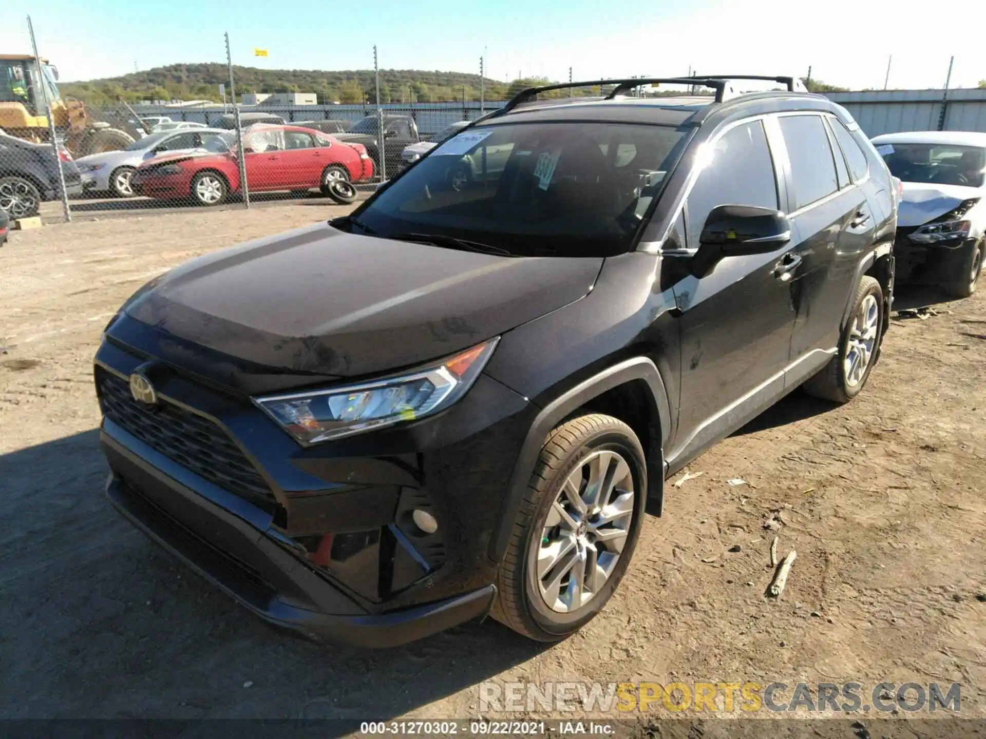 2 Photograph of a damaged car JTMC1RFV3KD039842 TOYOTA RAV4 2019