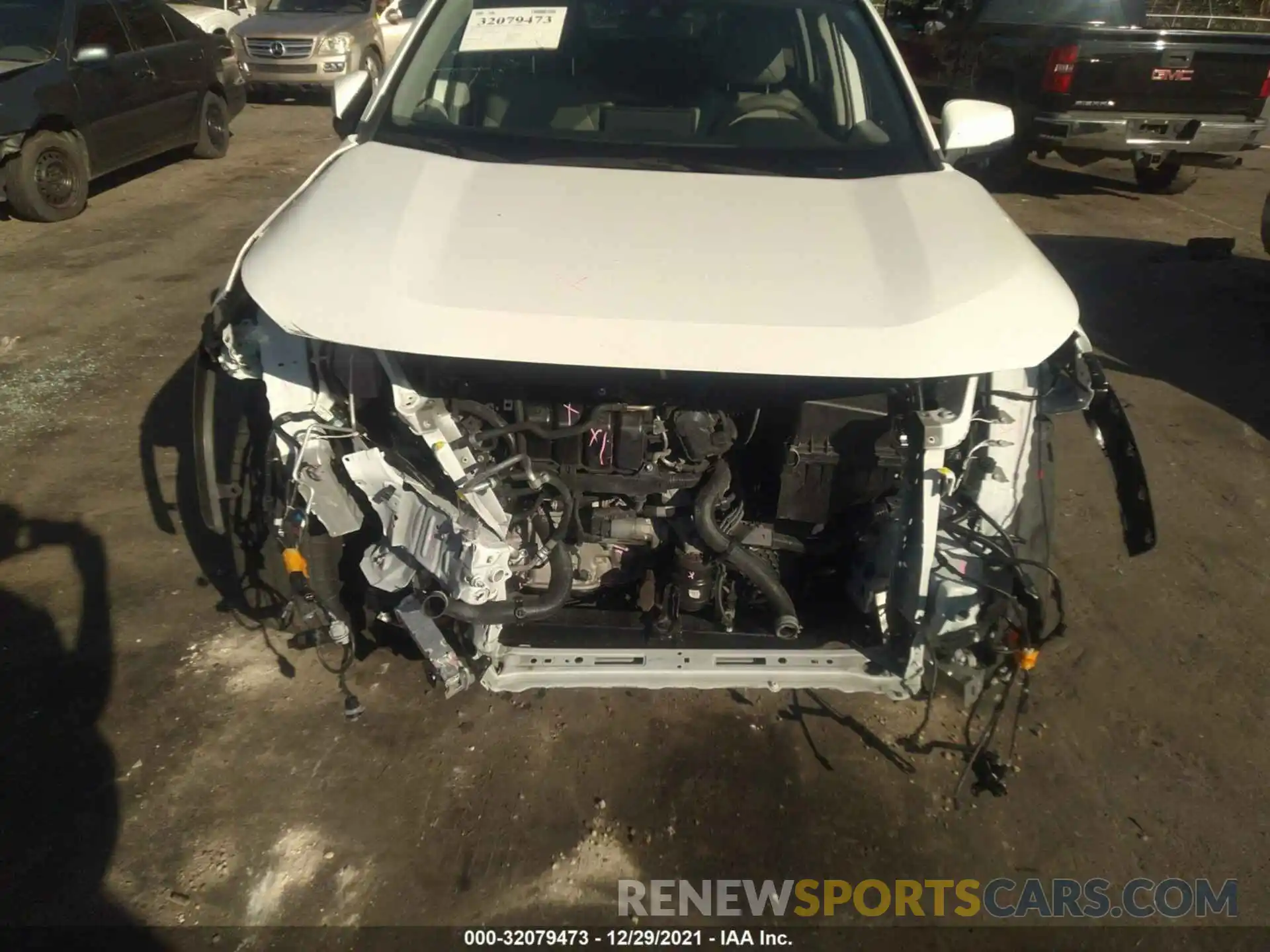 6 Photograph of a damaged car JTMC1RFV3KD040554 TOYOTA RAV4 2019