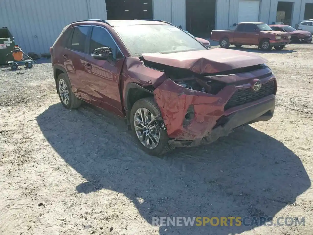 1 Photograph of a damaged car JTMC1RFV3KD503454 TOYOTA RAV4 2019