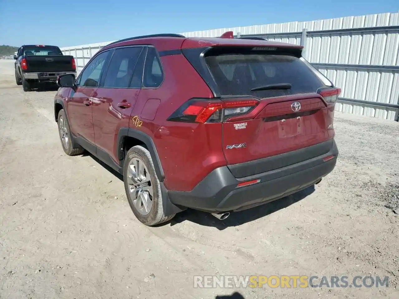 3 Photograph of a damaged car JTMC1RFV3KD503454 TOYOTA RAV4 2019