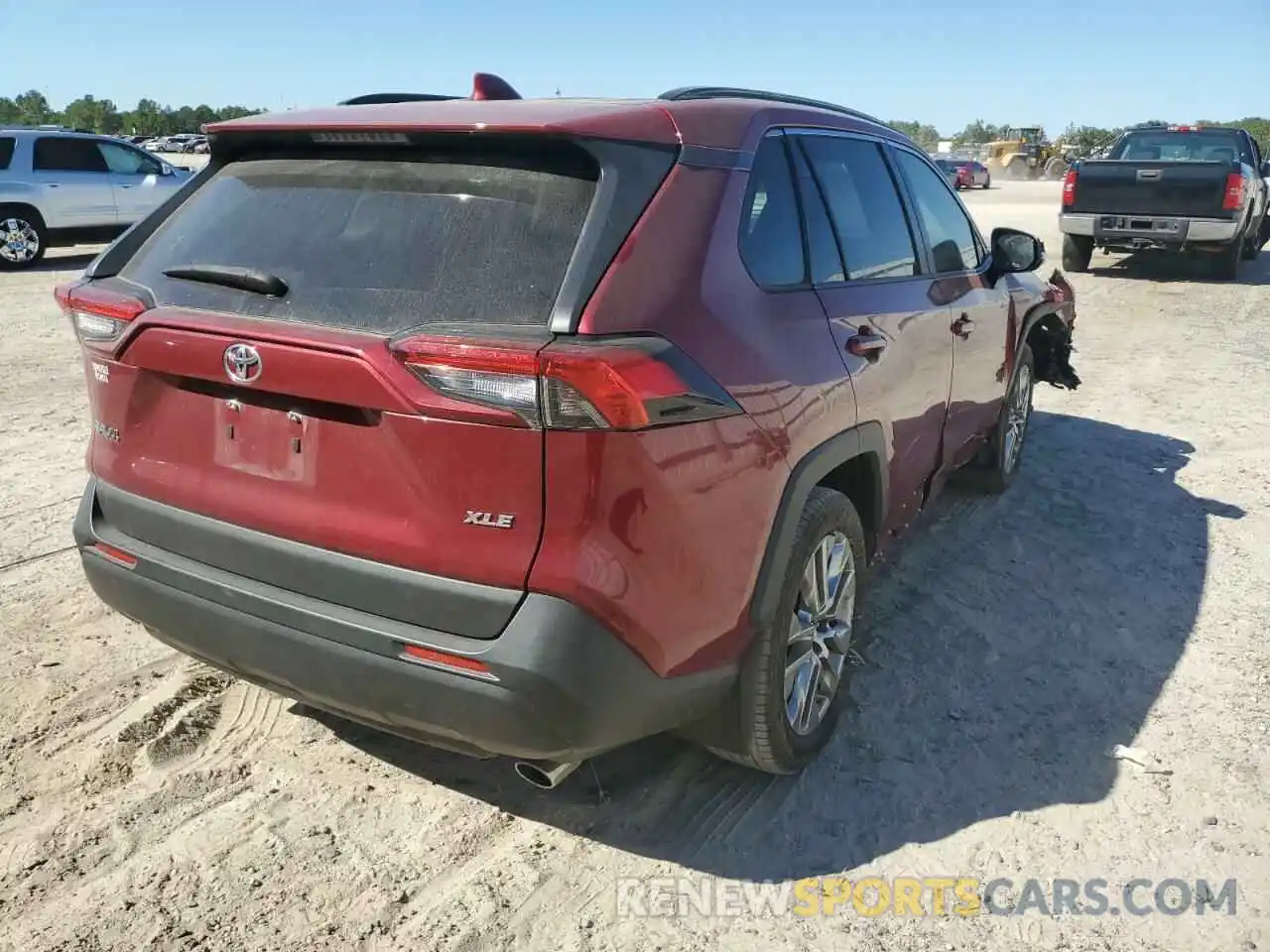 4 Photograph of a damaged car JTMC1RFV3KD503454 TOYOTA RAV4 2019