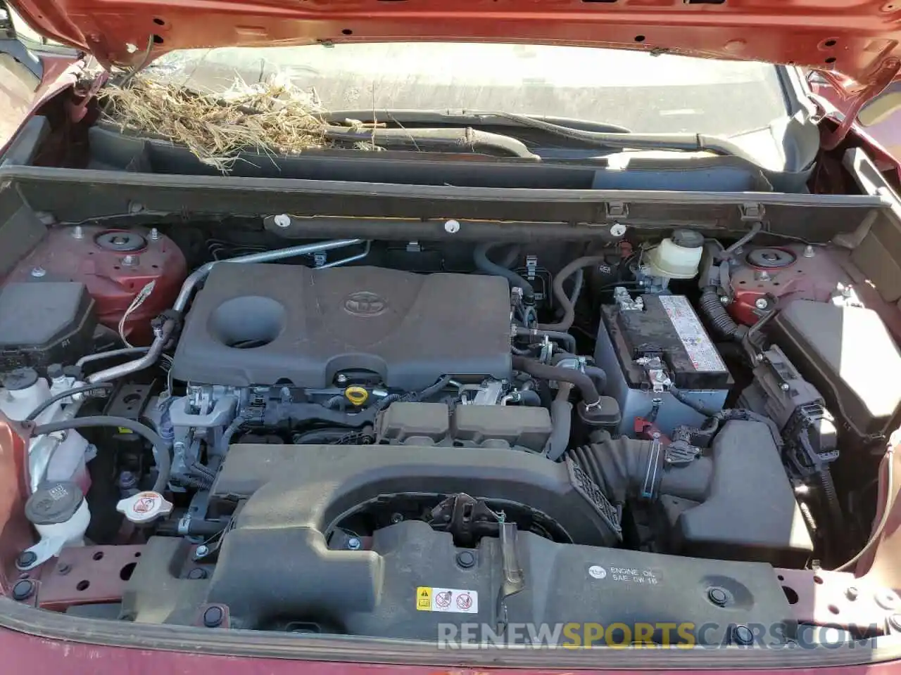 7 Photograph of a damaged car JTMC1RFV3KD503454 TOYOTA RAV4 2019