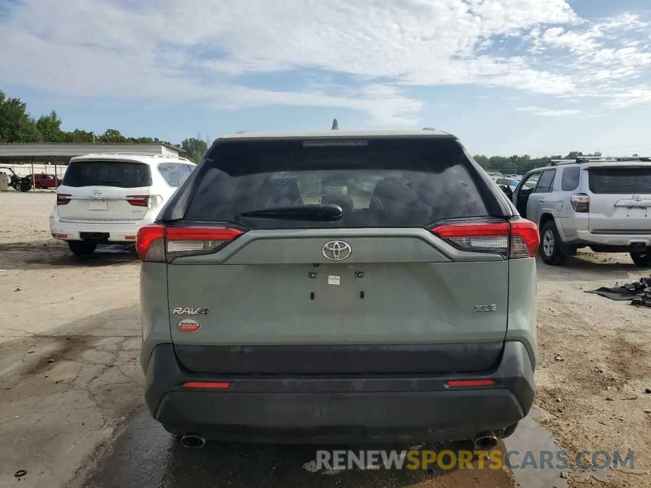 6 Photograph of a damaged car JTMC1RFV3KD514616 TOYOTA RAV4 2019