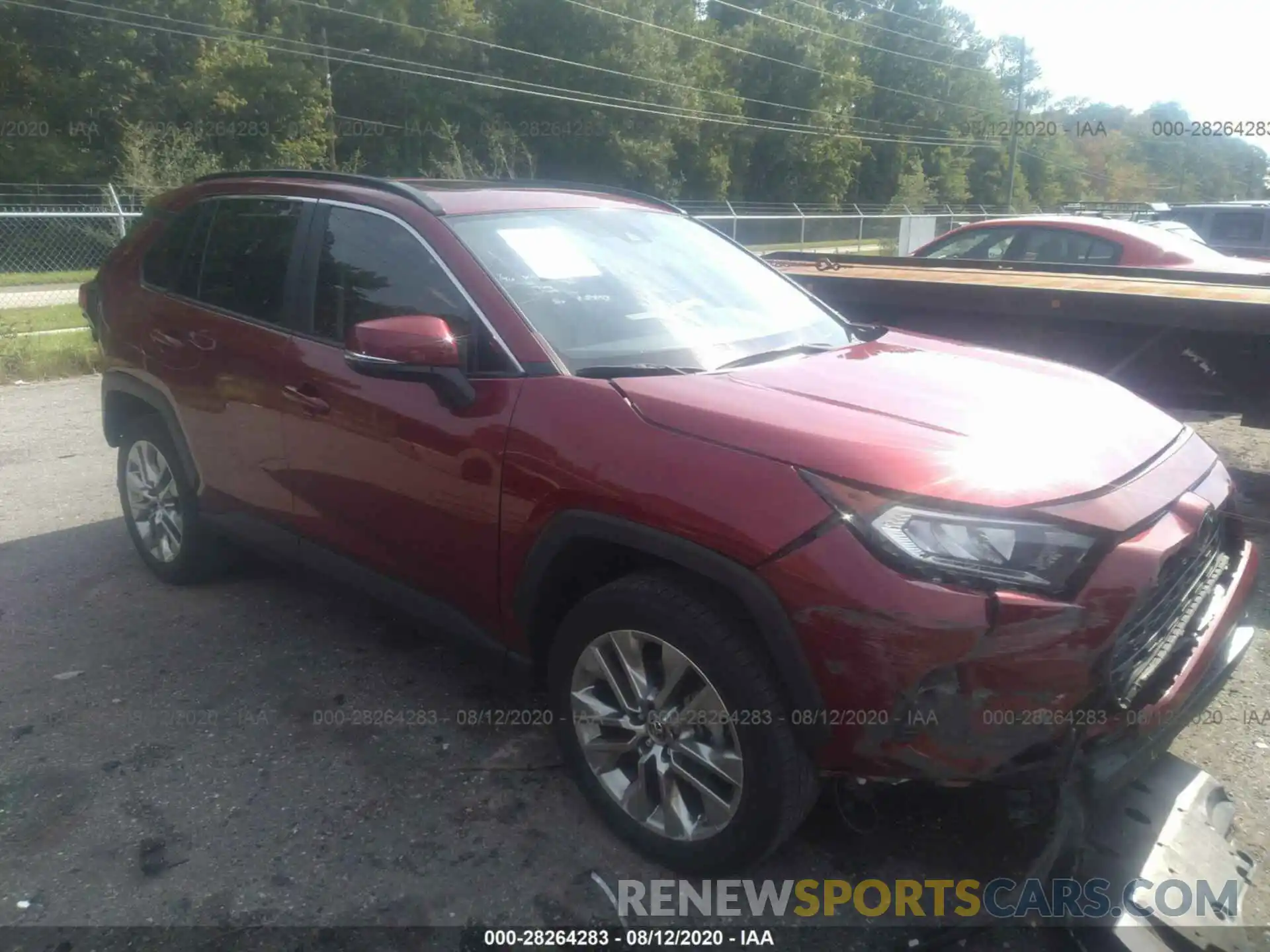 1 Photograph of a damaged car JTMC1RFV4KD006445 TOYOTA RAV4 2019