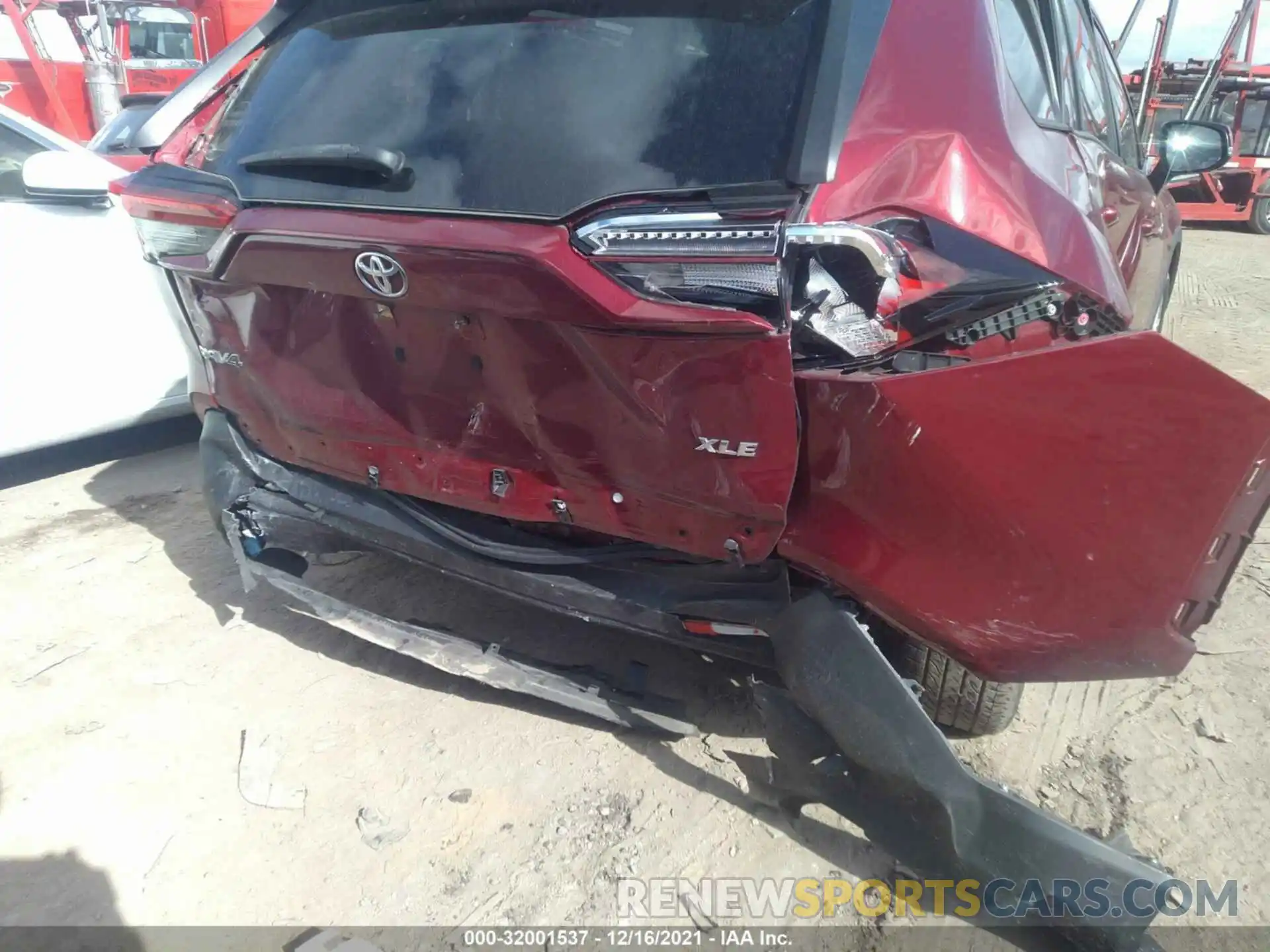 6 Photograph of a damaged car JTMC1RFV4KD026338 TOYOTA RAV4 2019