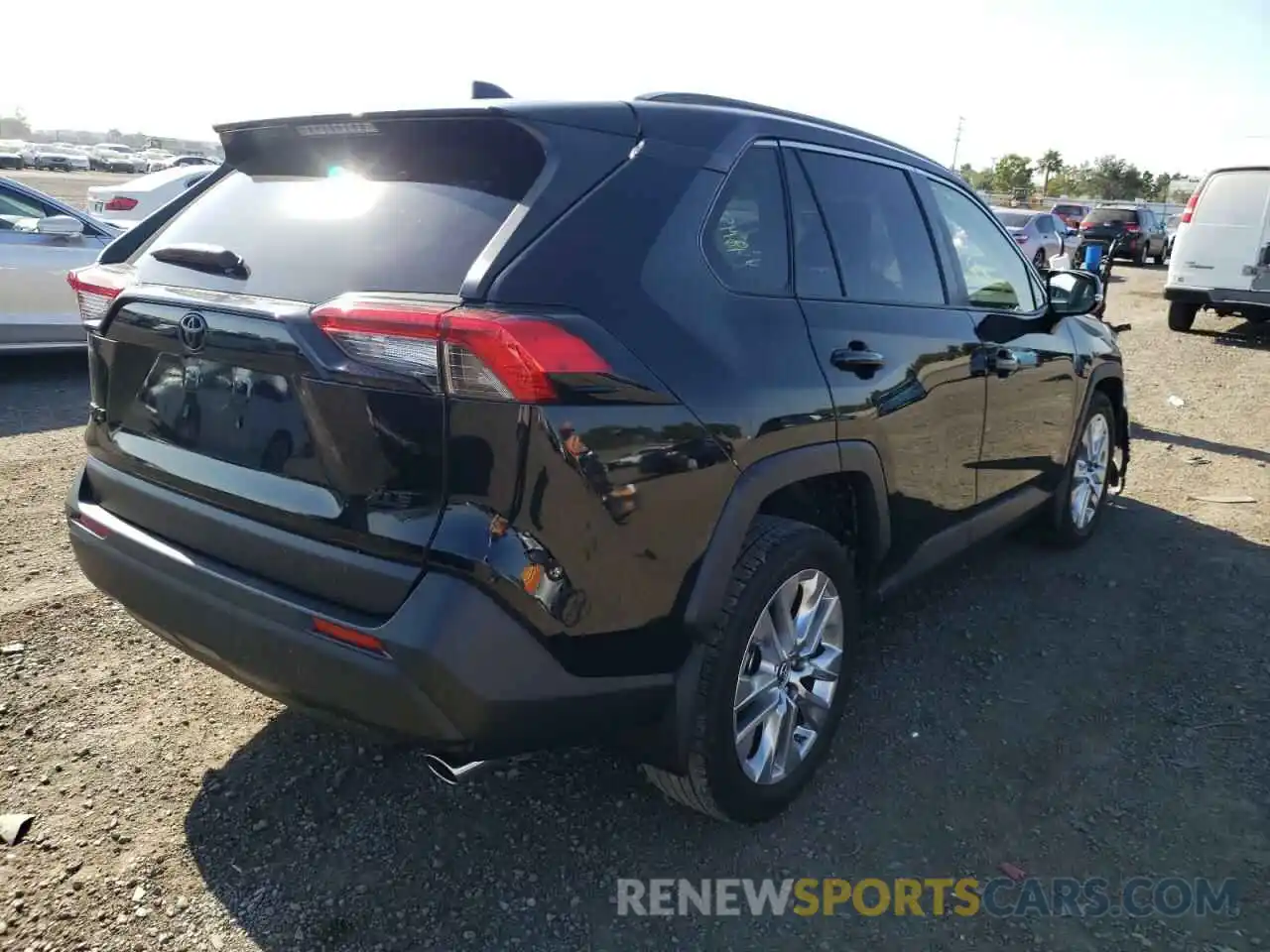 4 Photograph of a damaged car JTMC1RFV4KD027957 TOYOTA RAV4 2019