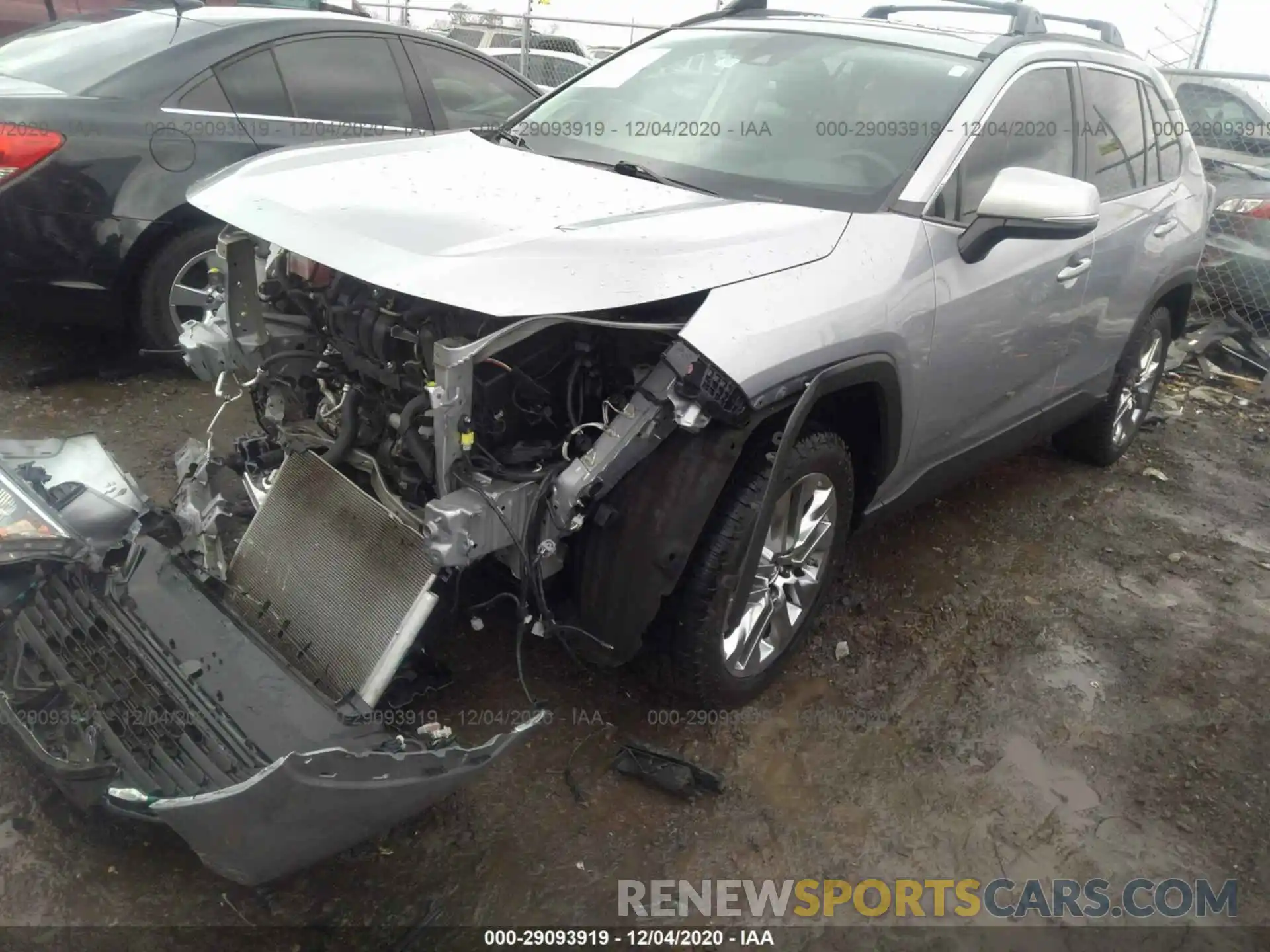 2 Photograph of a damaged car JTMC1RFV5KD006812 TOYOTA RAV4 2019