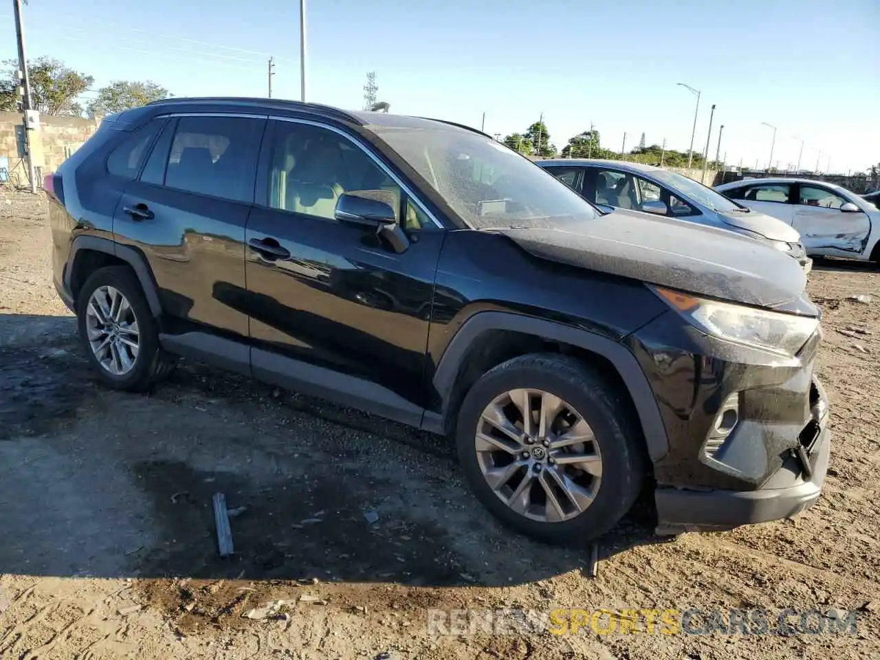 4 Photograph of a damaged car JTMC1RFV5KD010763 TOYOTA RAV4 2019