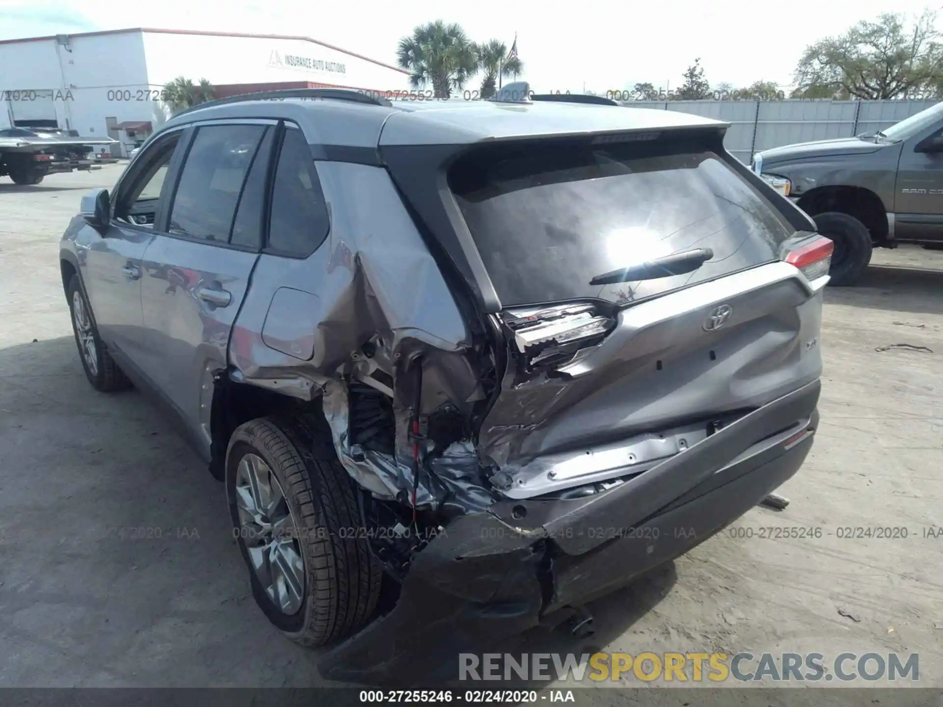 6 Photograph of a damaged car JTMC1RFV5KD012089 TOYOTA RAV4 2019