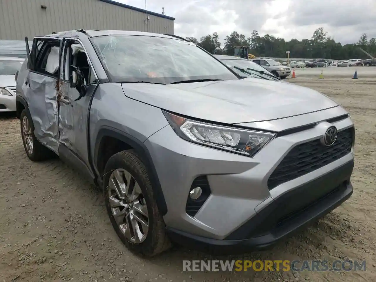 1 Photograph of a damaged car JTMC1RFV6KD011257 TOYOTA RAV4 2019