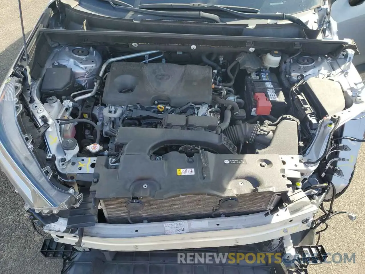 12 Photograph of a damaged car JTMC1RFV6KD032433 TOYOTA RAV4 2019