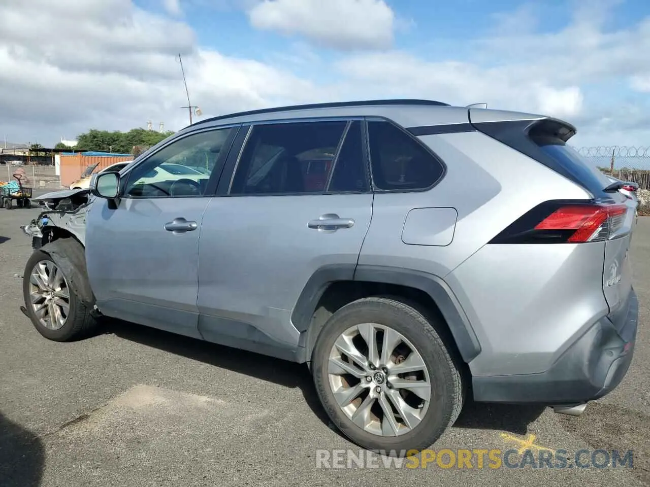 2 Photograph of a damaged car JTMC1RFV6KD032433 TOYOTA RAV4 2019